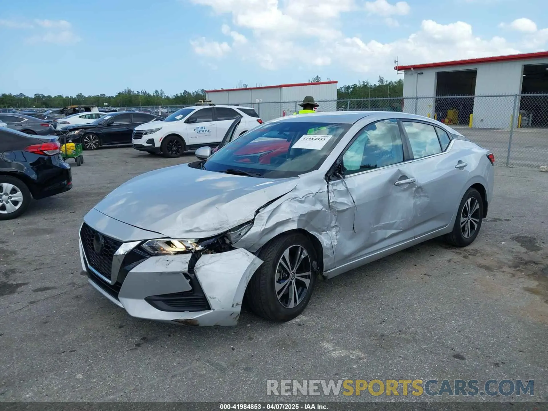 6 Photograph of a damaged car 3N1AB8CV2LY256335 NISSAN SENTRA 2020