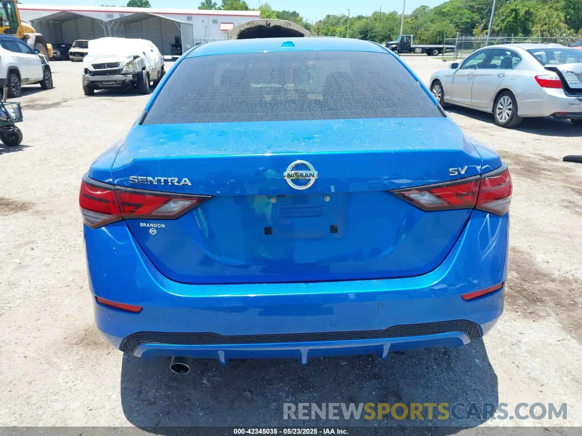 16 Photograph of a damaged car 3N1AB8CV2LY256674 NISSAN SENTRA 2020