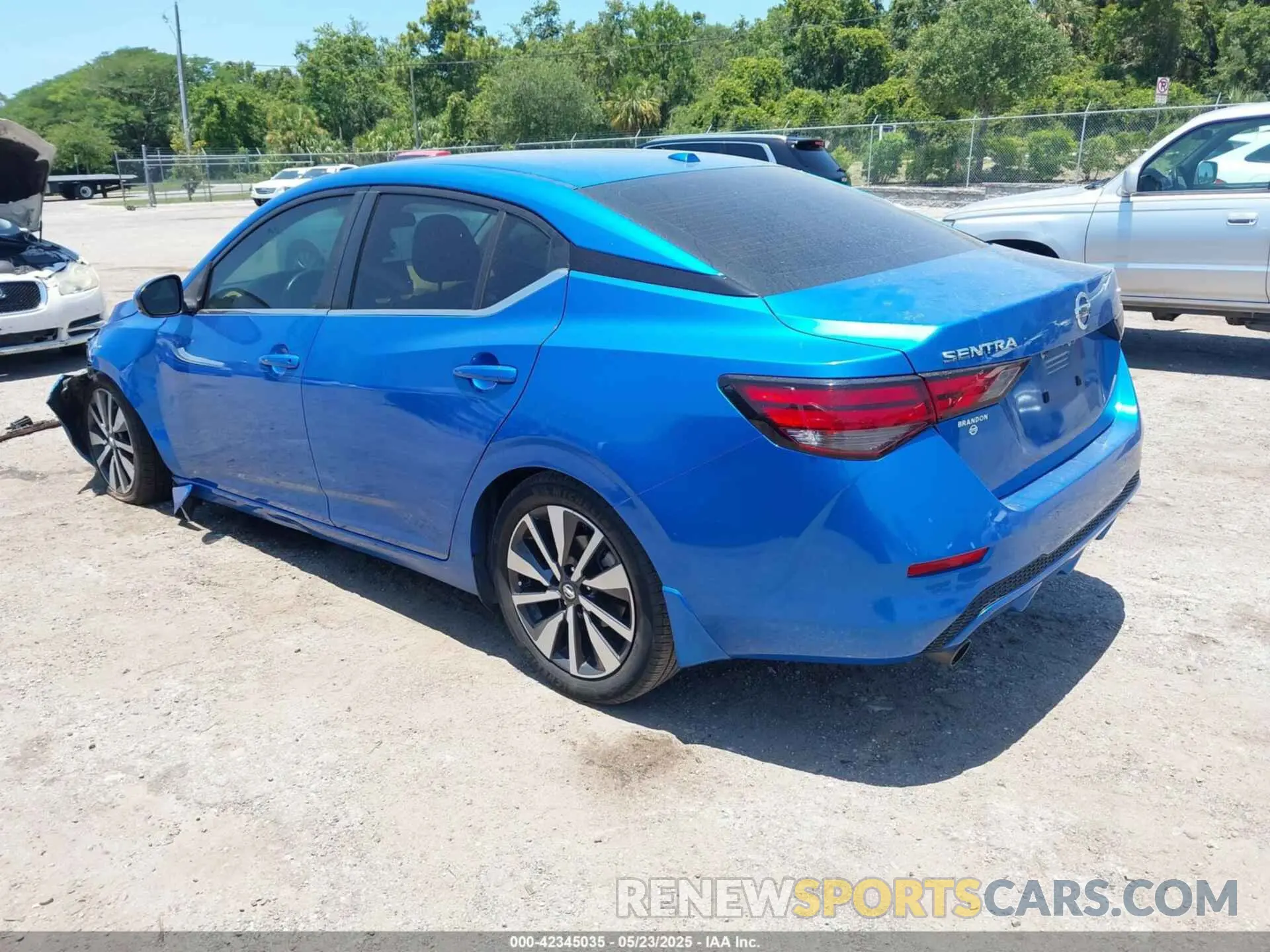 3 Photograph of a damaged car 3N1AB8CV2LY256674 NISSAN SENTRA 2020