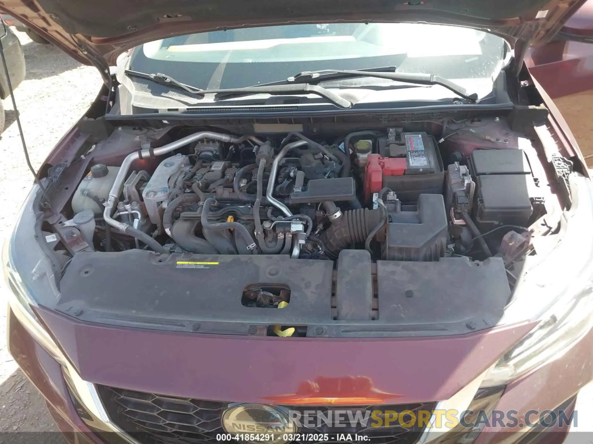 10 Photograph of a damaged car 3N1AB8CV2LY259588 NISSAN SENTRA 2020