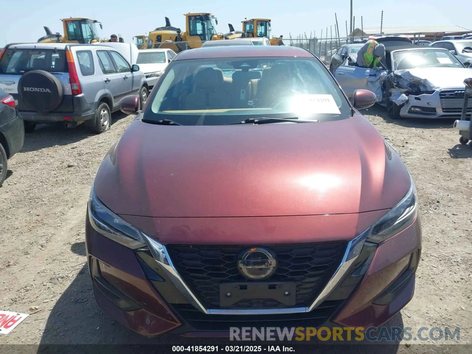 12 Photograph of a damaged car 3N1AB8CV2LY259588 NISSAN SENTRA 2020