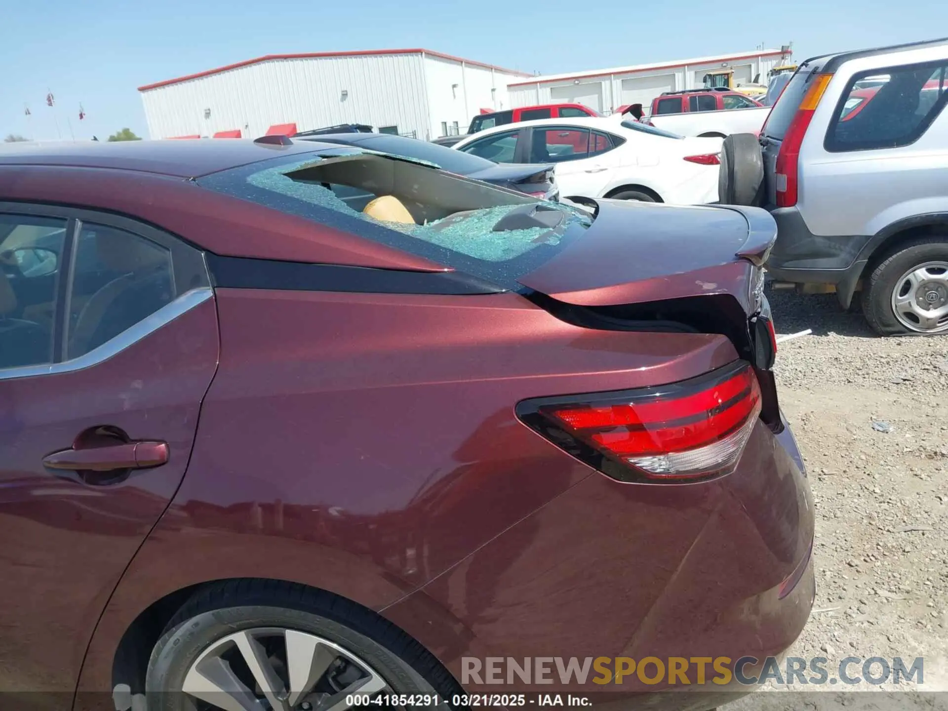 18 Photograph of a damaged car 3N1AB8CV2LY259588 NISSAN SENTRA 2020