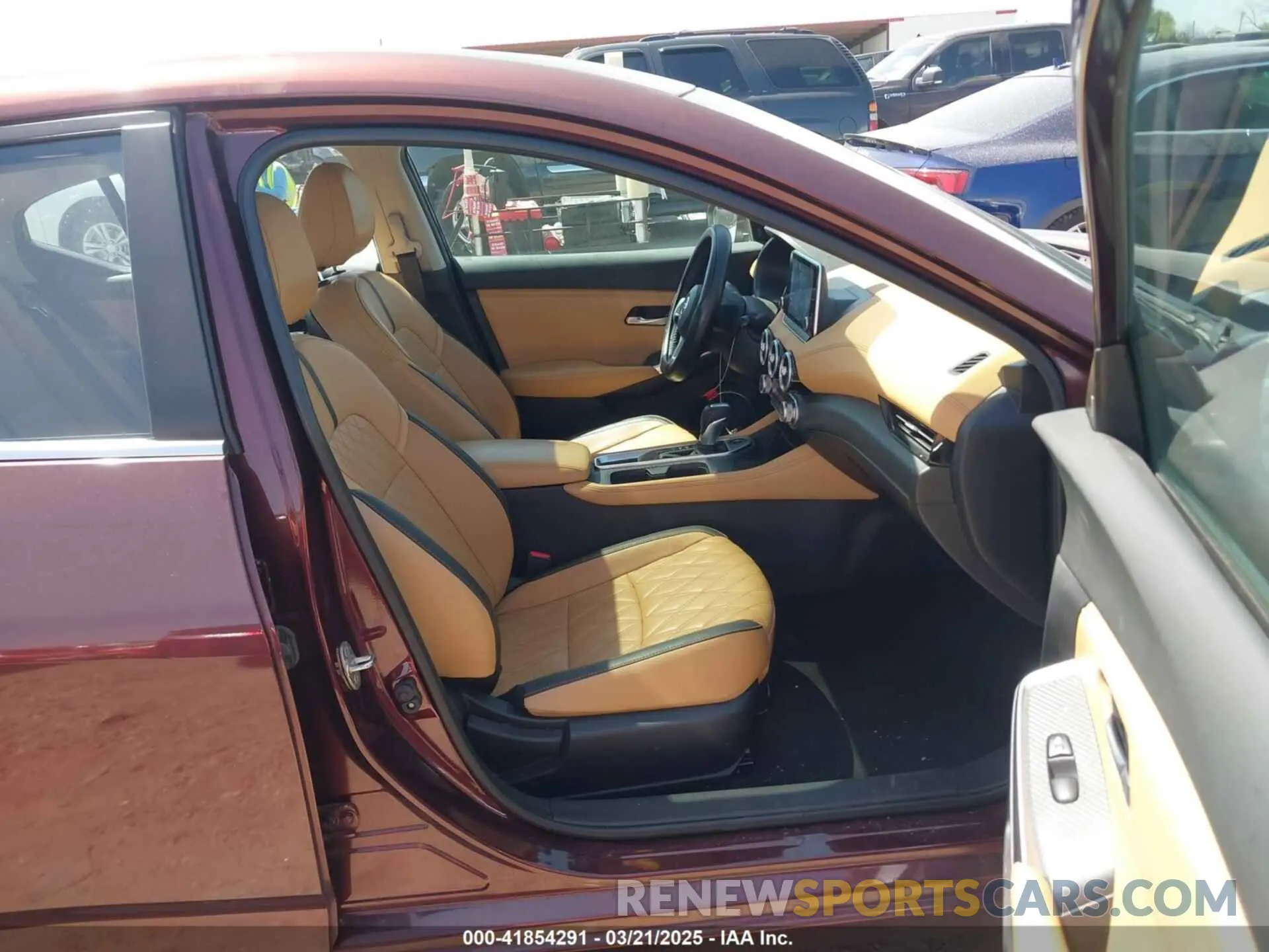 5 Photograph of a damaged car 3N1AB8CV2LY259588 NISSAN SENTRA 2020