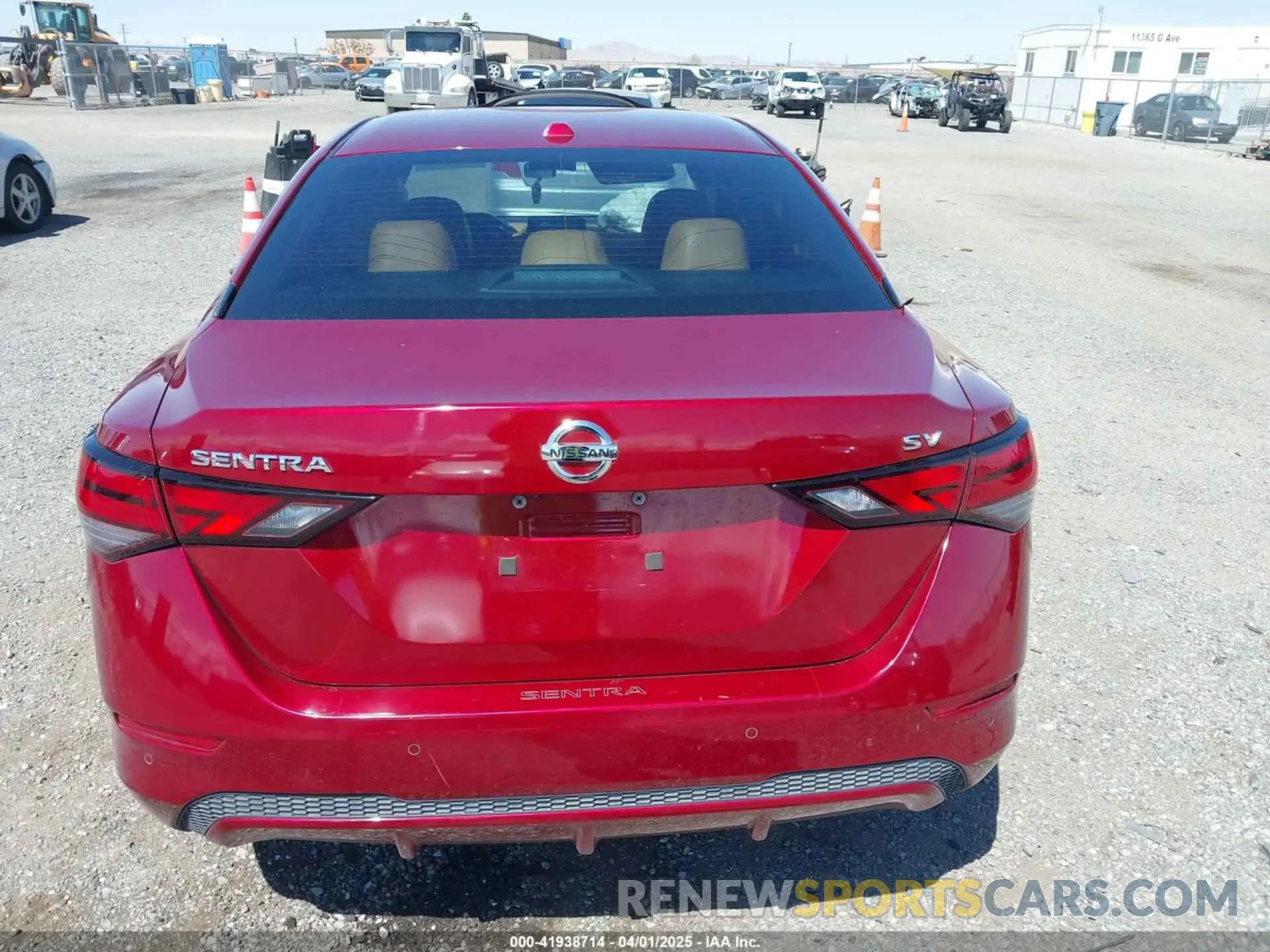 16 Photograph of a damaged car 3N1AB8CV2LY261082 NISSAN SENTRA 2020