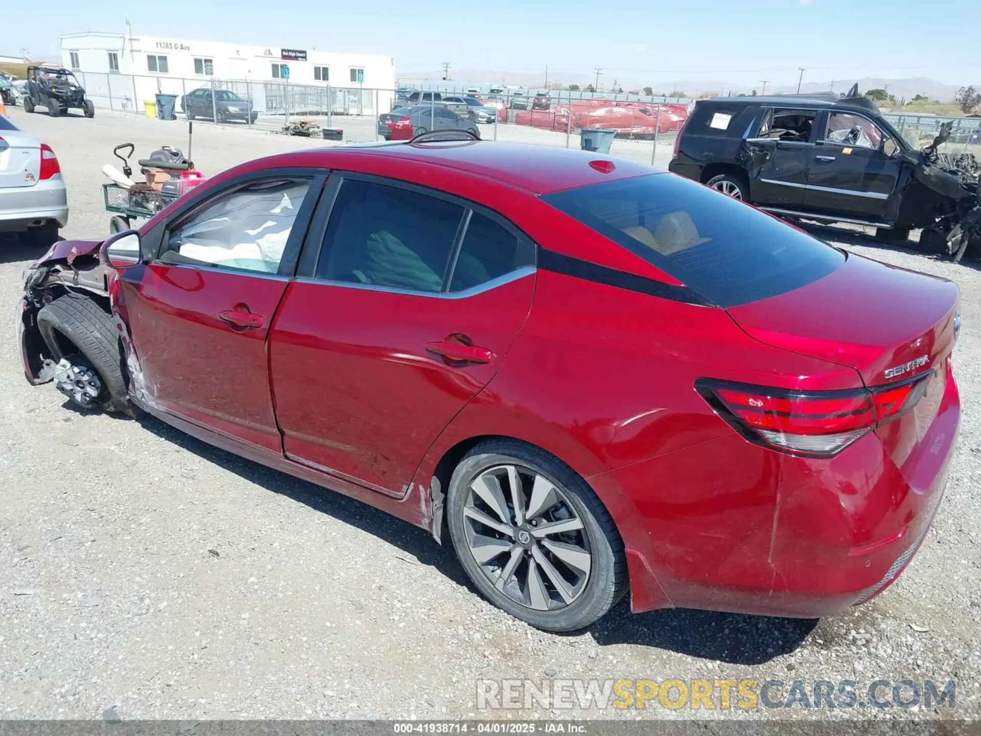 3 Photograph of a damaged car 3N1AB8CV2LY261082 NISSAN SENTRA 2020
