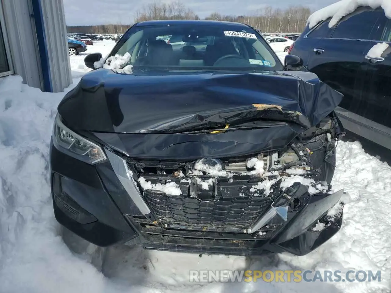 5 Photograph of a damaged car 3N1AB8CV2LY261874 NISSAN SENTRA 2020