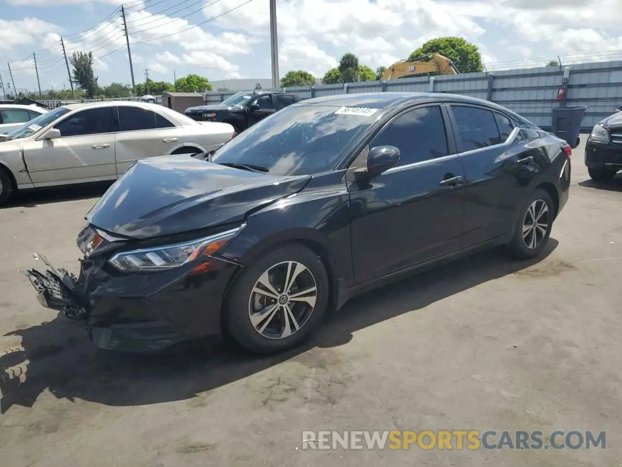 1 Photograph of a damaged car 3N1AB8CV2LY276732 NISSAN SENTRA 2020
