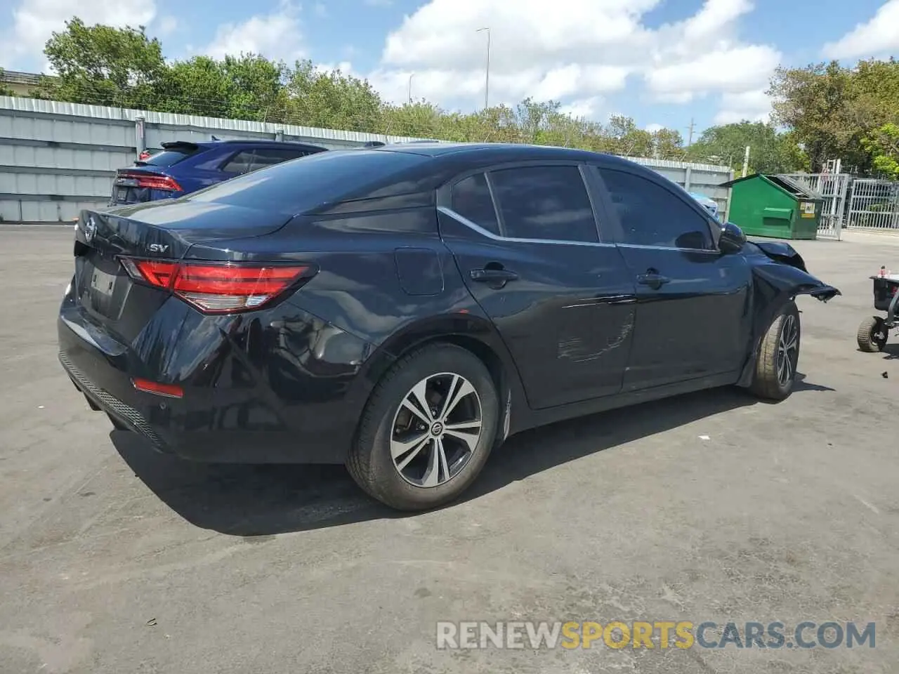 3 Photograph of a damaged car 3N1AB8CV2LY276732 NISSAN SENTRA 2020