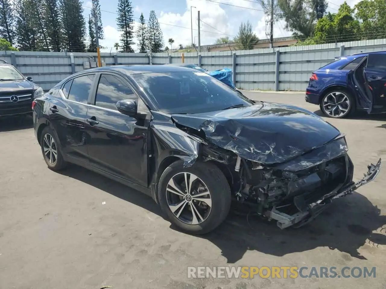 4 Photograph of a damaged car 3N1AB8CV2LY276732 NISSAN SENTRA 2020