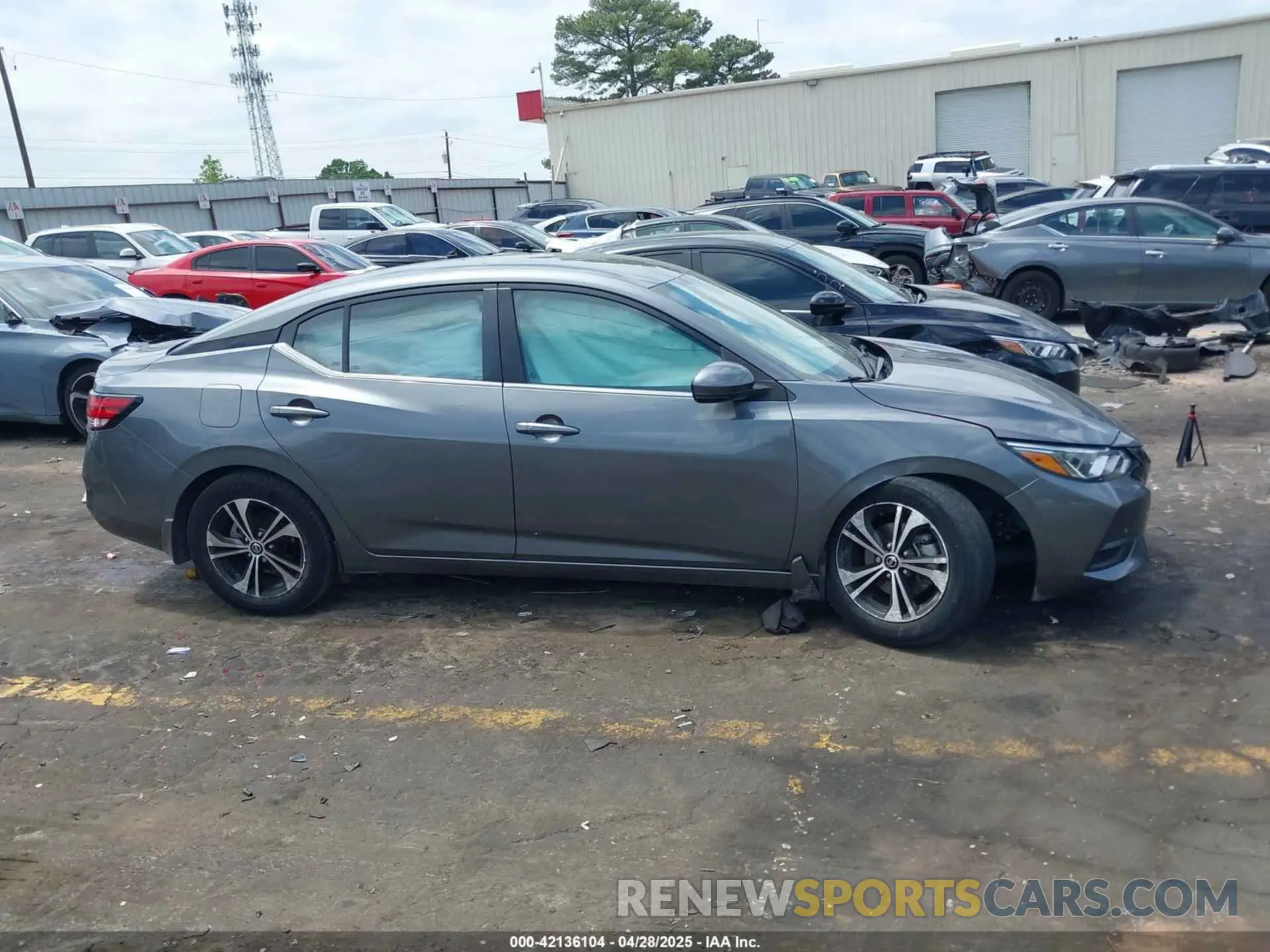 13 Photograph of a damaged car 3N1AB8CV2LY277590 NISSAN SENTRA 2020