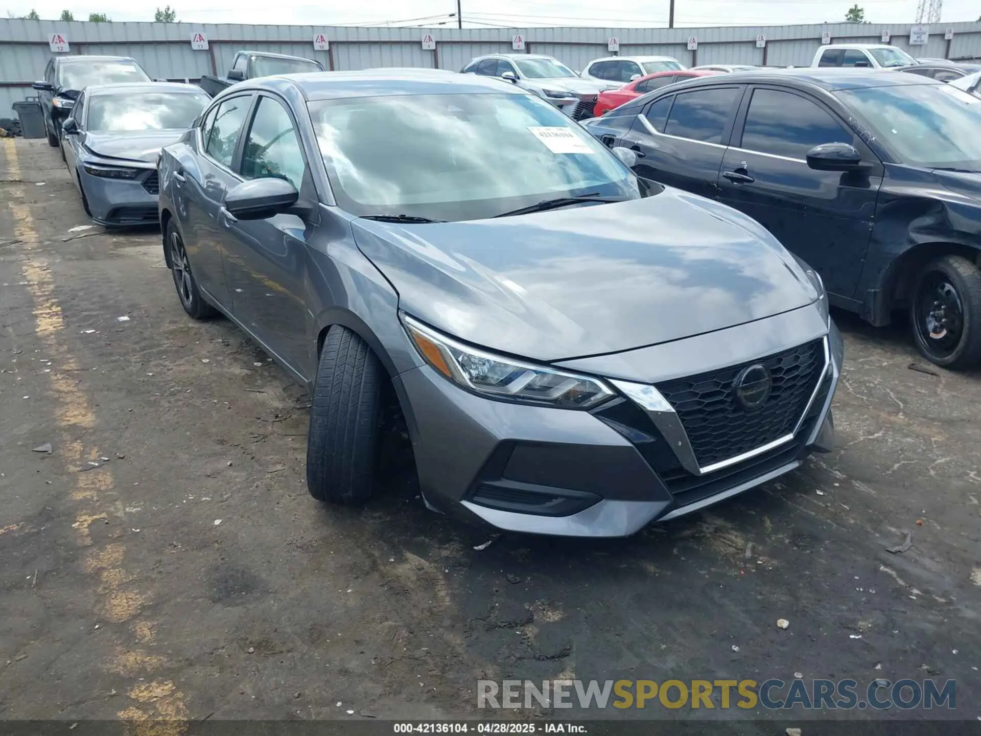 6 Photograph of a damaged car 3N1AB8CV2LY277590 NISSAN SENTRA 2020