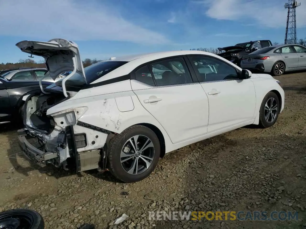 3 Photograph of a damaged car 3N1AB8CV2LY280327 NISSAN SENTRA 2020