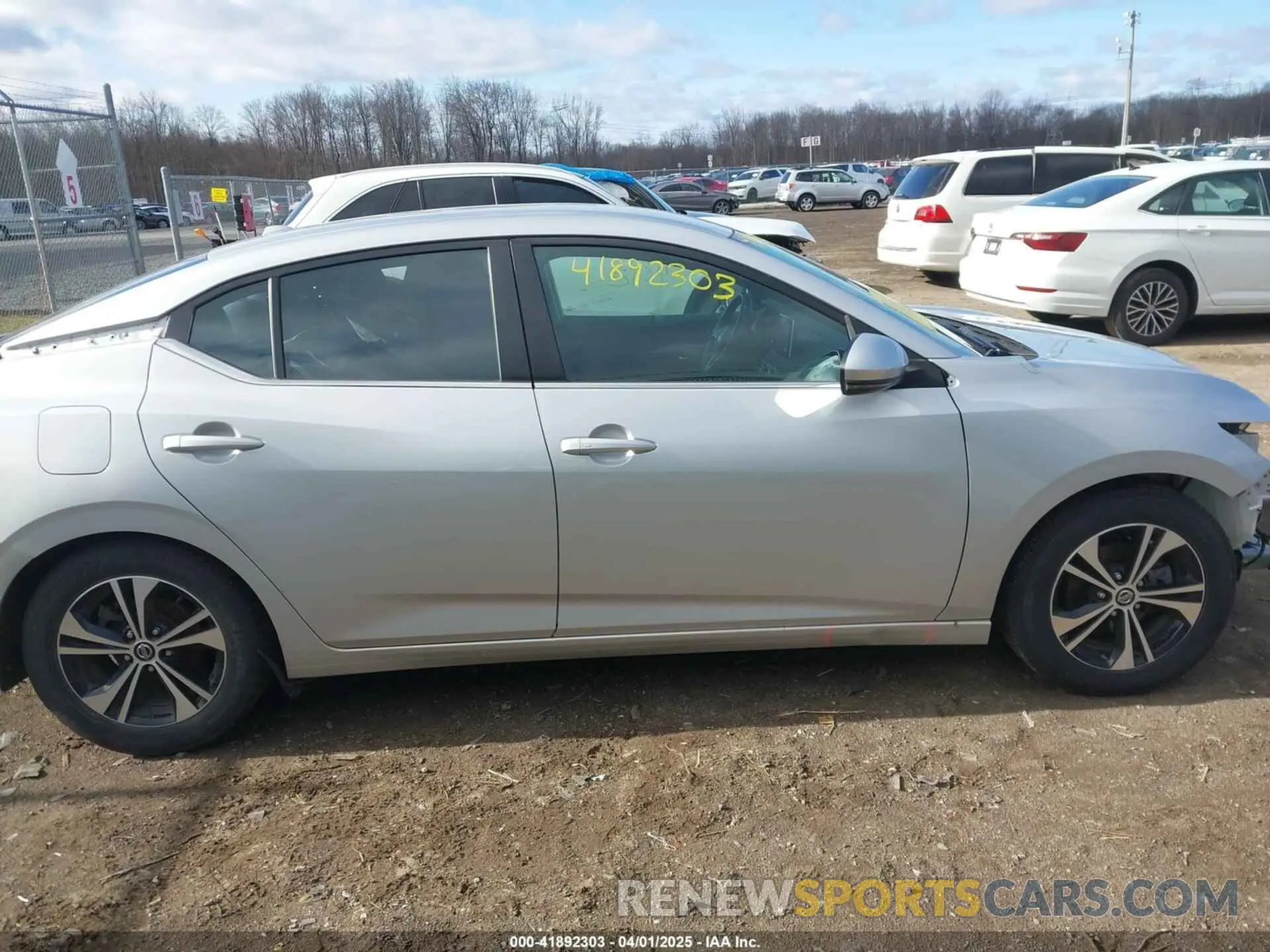 13 Photograph of a damaged car 3N1AB8CV2LY286323 NISSAN SENTRA 2020