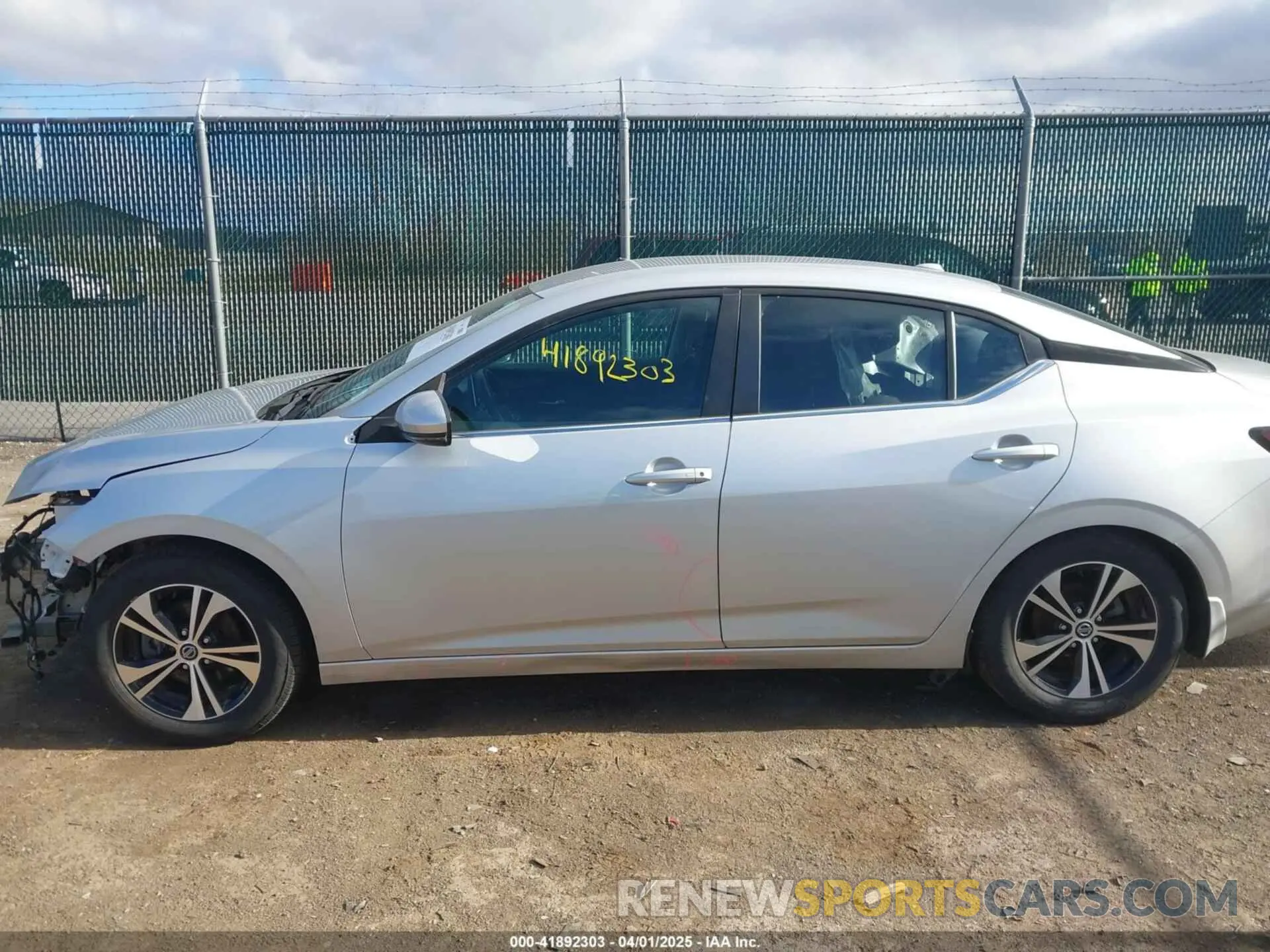 14 Photograph of a damaged car 3N1AB8CV2LY286323 NISSAN SENTRA 2020