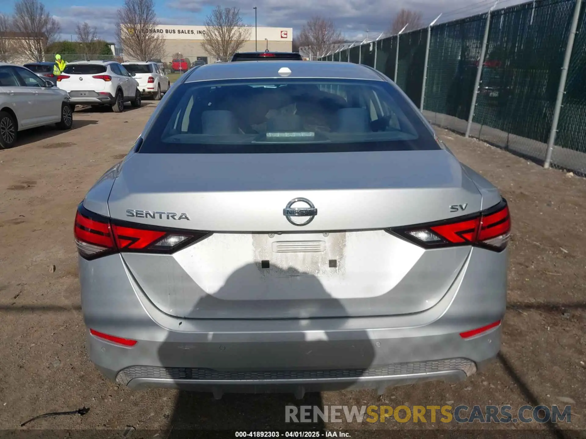 16 Photograph of a damaged car 3N1AB8CV2LY286323 NISSAN SENTRA 2020