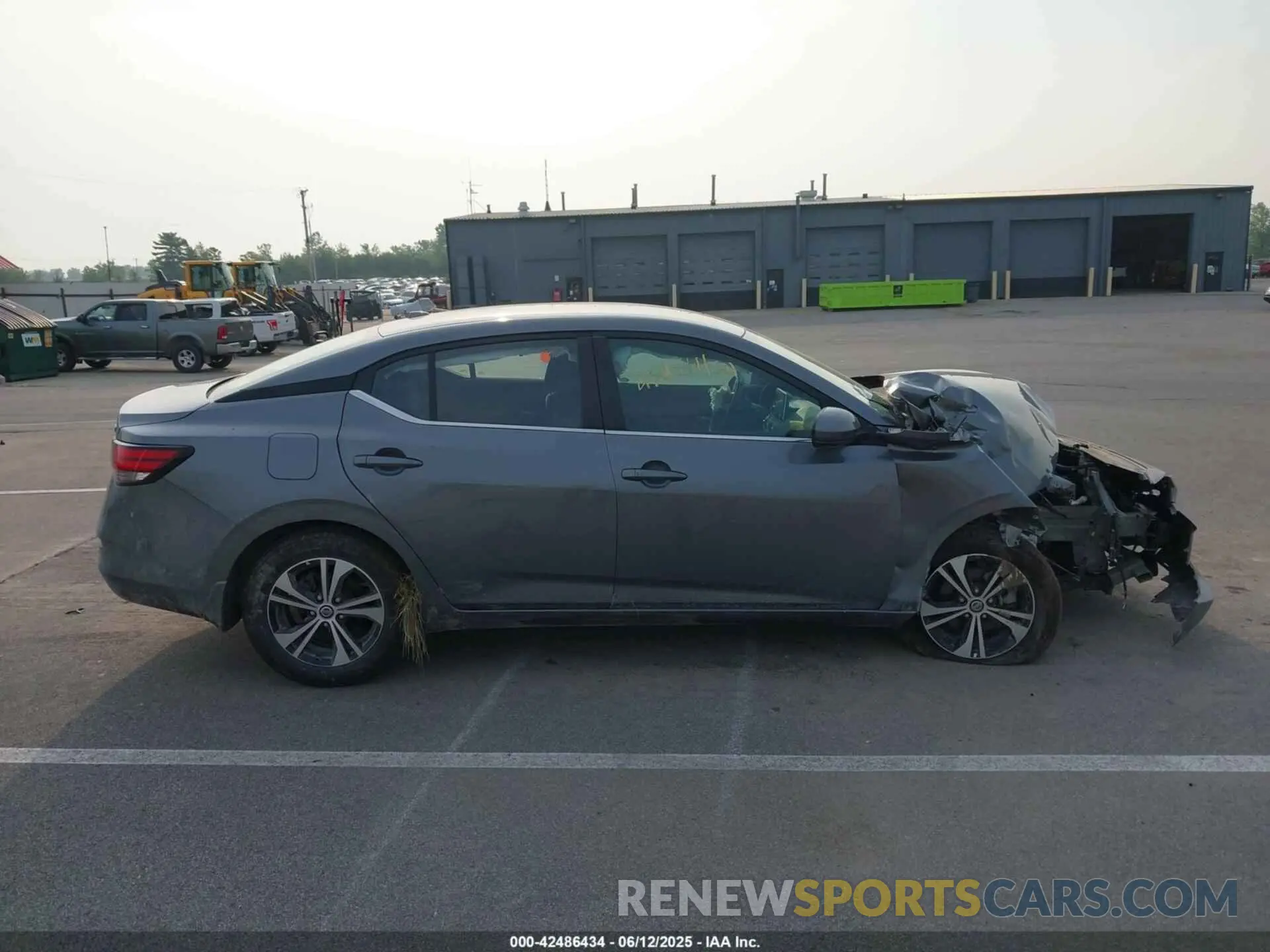 13 Photograph of a damaged car 3N1AB8CV2LY301113 NISSAN SENTRA 2020