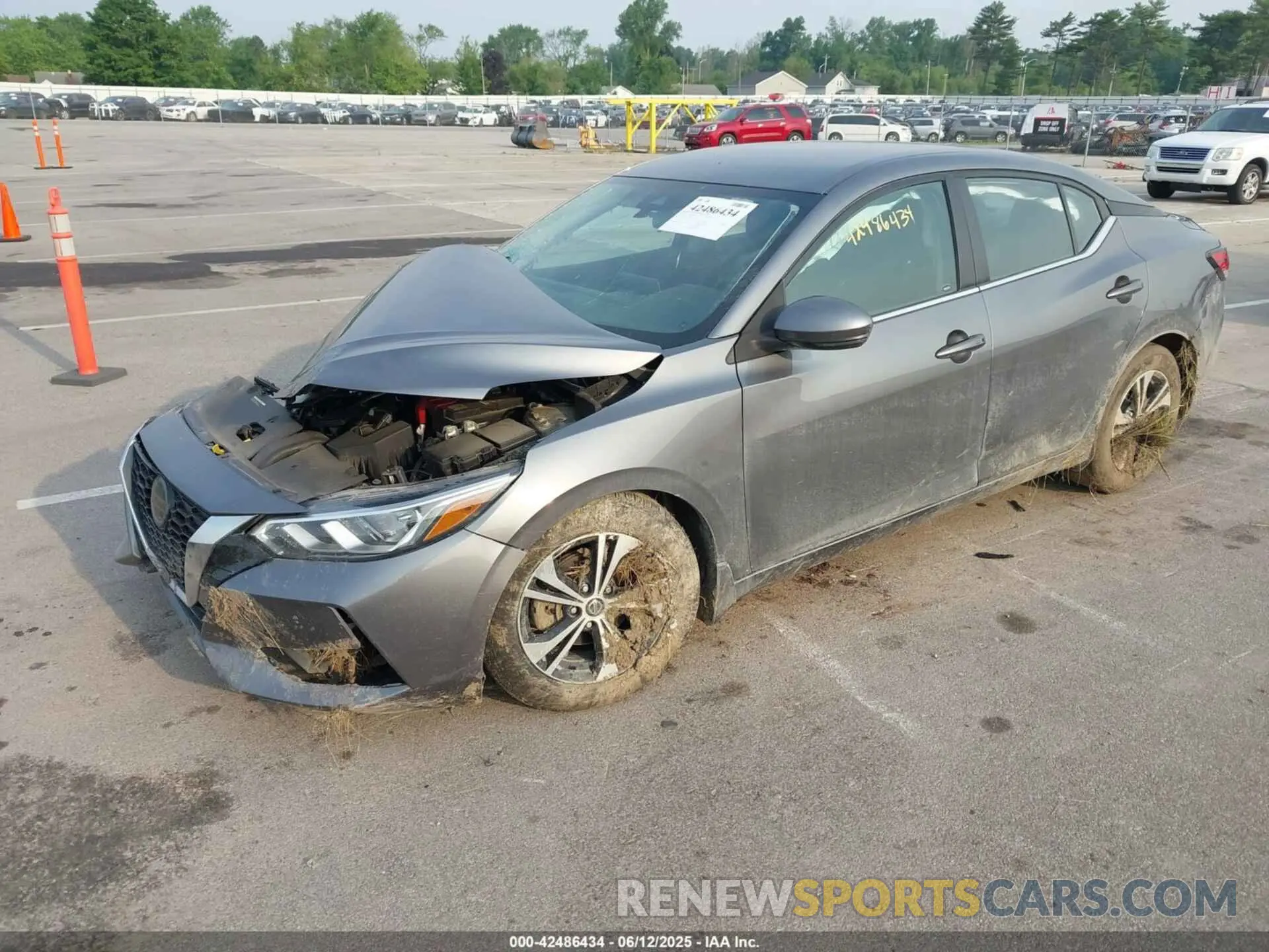 2 Photograph of a damaged car 3N1AB8CV2LY301113 NISSAN SENTRA 2020