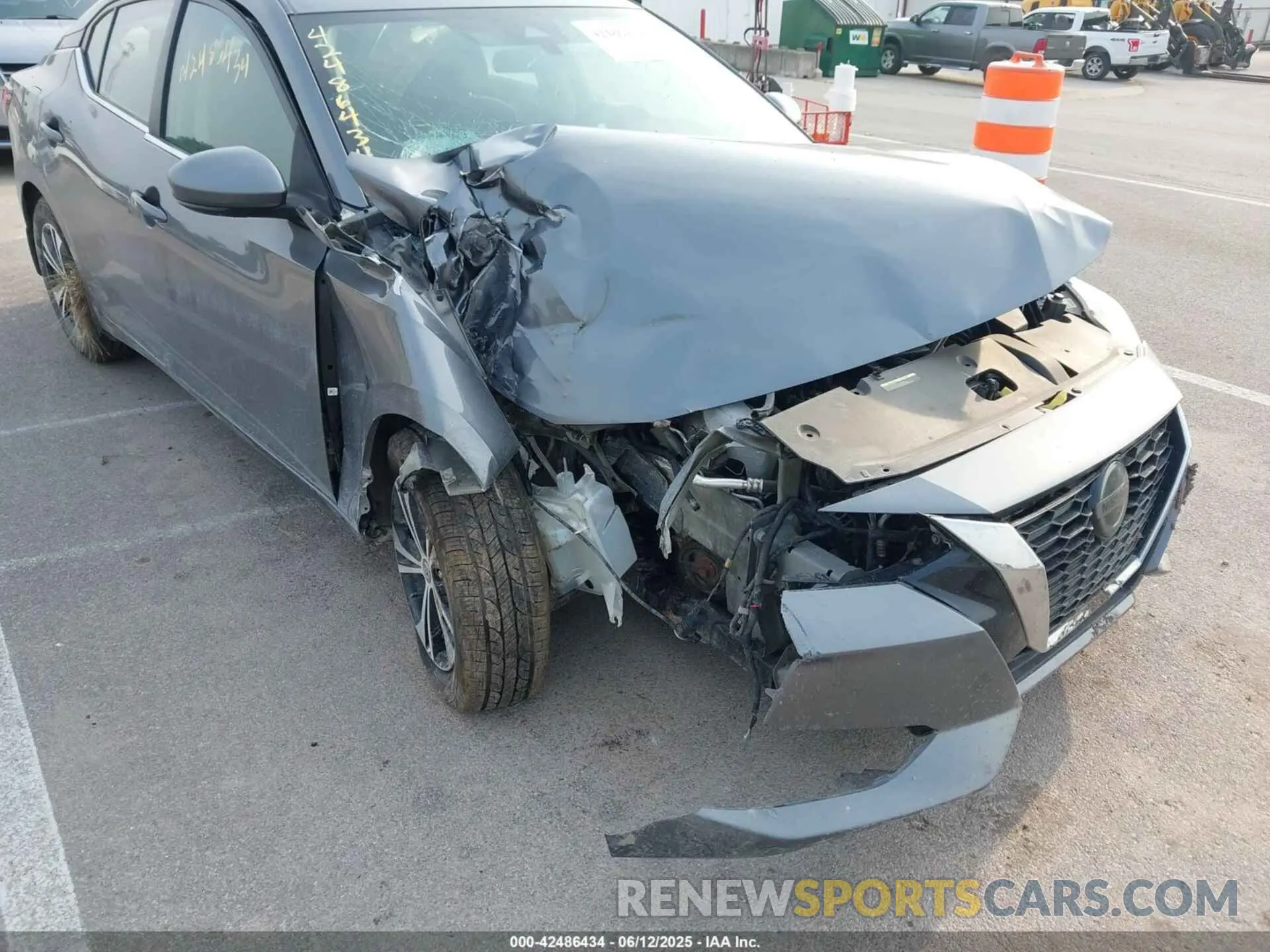 6 Photograph of a damaged car 3N1AB8CV2LY301113 NISSAN SENTRA 2020