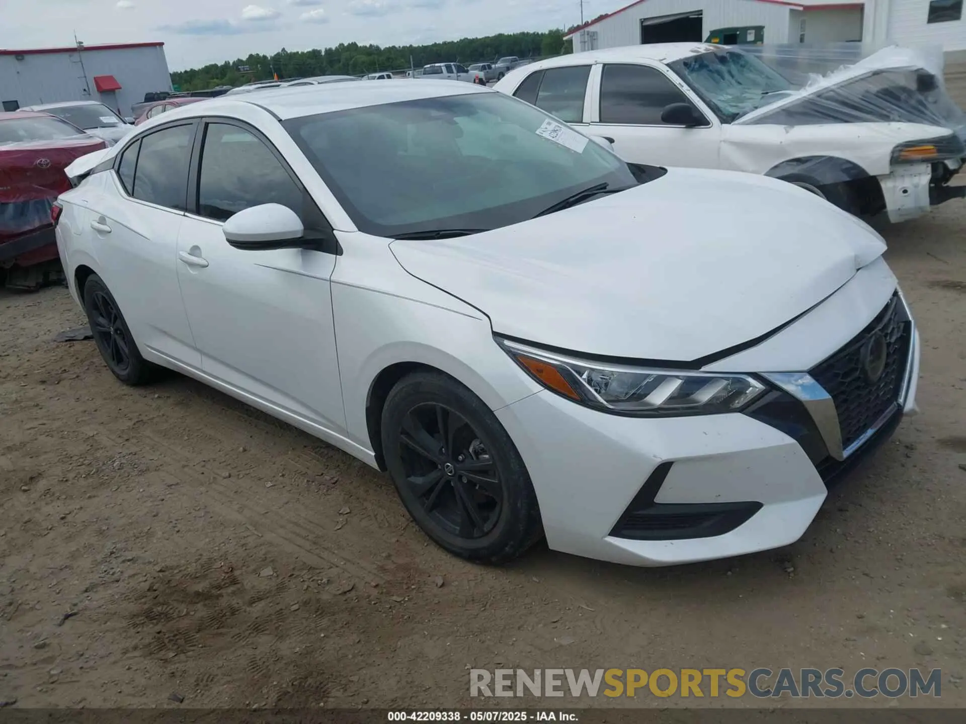 1 Photograph of a damaged car 3N1AB8CV3LY206267 NISSAN SENTRA 2020