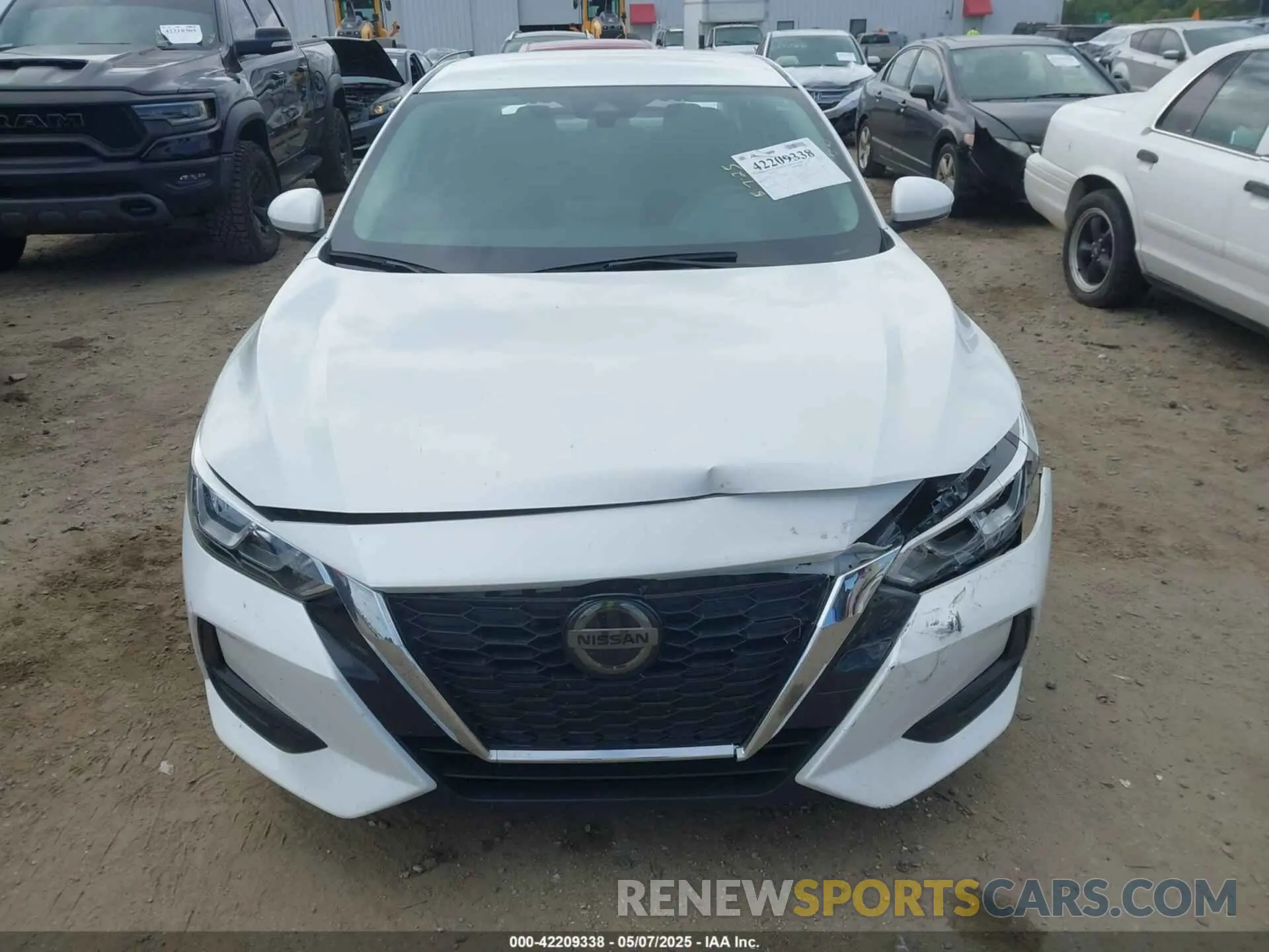 12 Photograph of a damaged car 3N1AB8CV3LY206267 NISSAN SENTRA 2020
