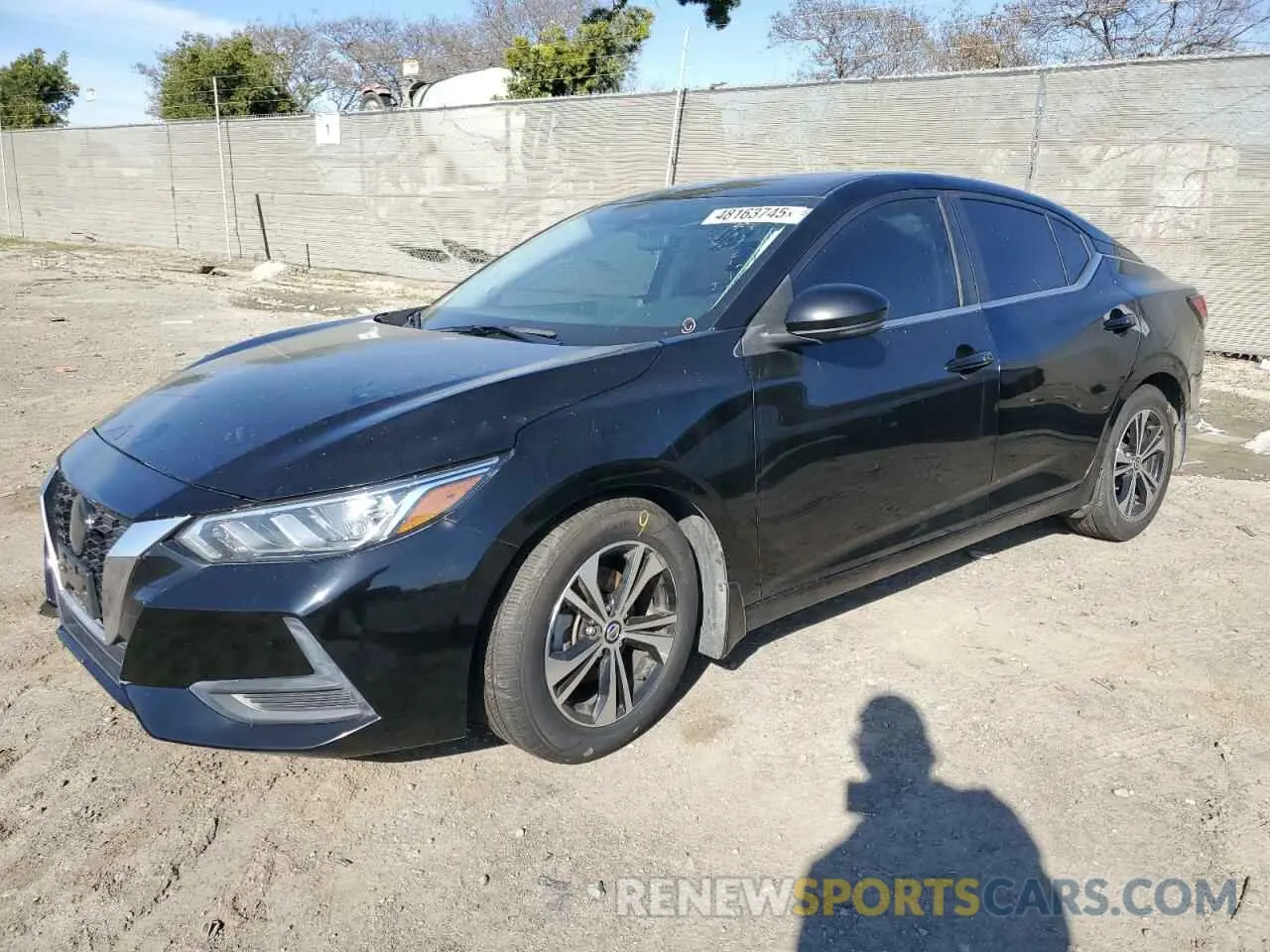 1 Photograph of a damaged car 3N1AB8CV3LY219097 NISSAN SENTRA 2020