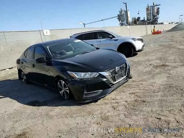 10 Photograph of a damaged car 3N1AB8CV3LY219097 NISSAN SENTRA 2020