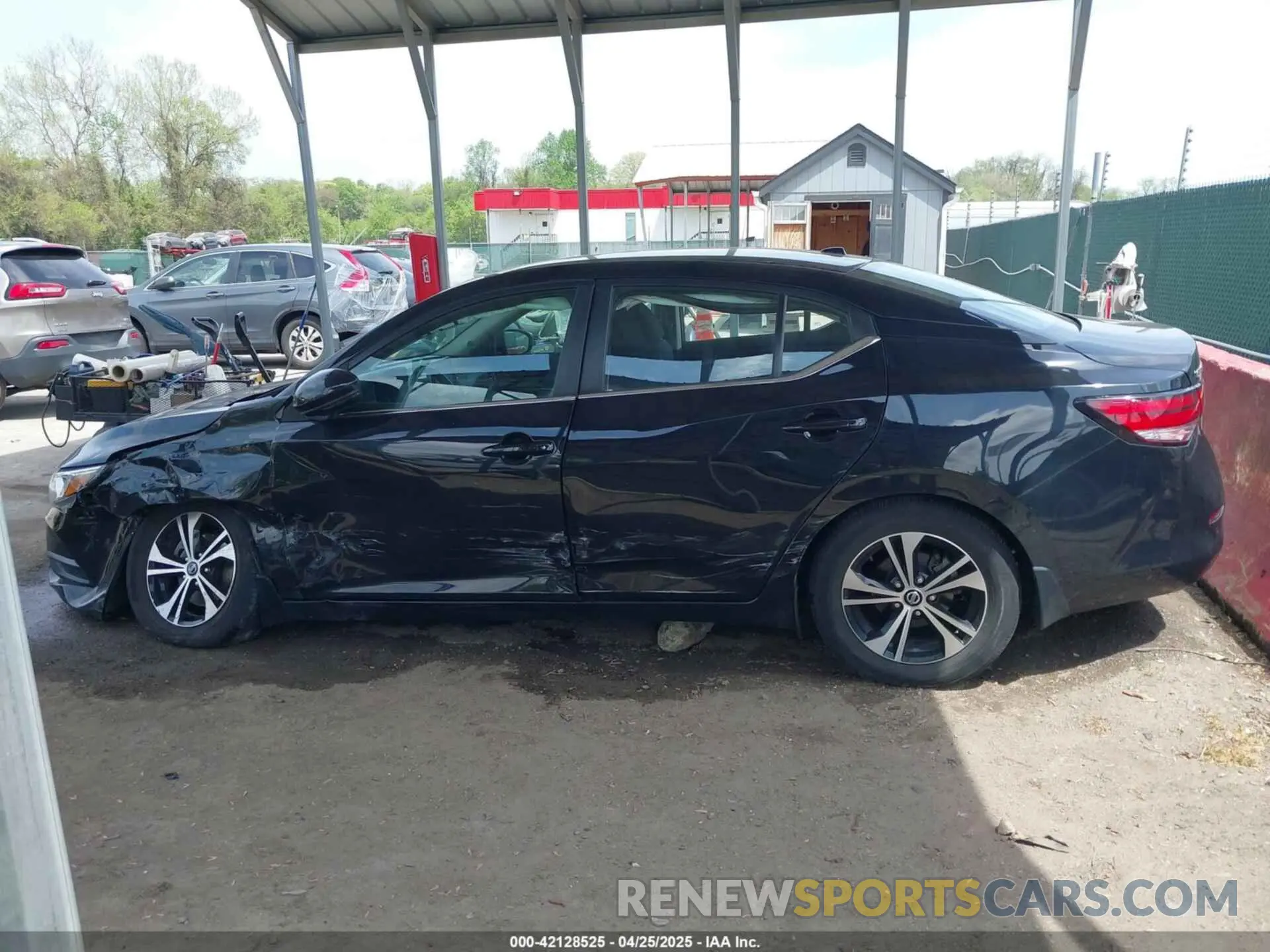 14 Photograph of a damaged car 3N1AB8CV3LY220413 NISSAN SENTRA 2020