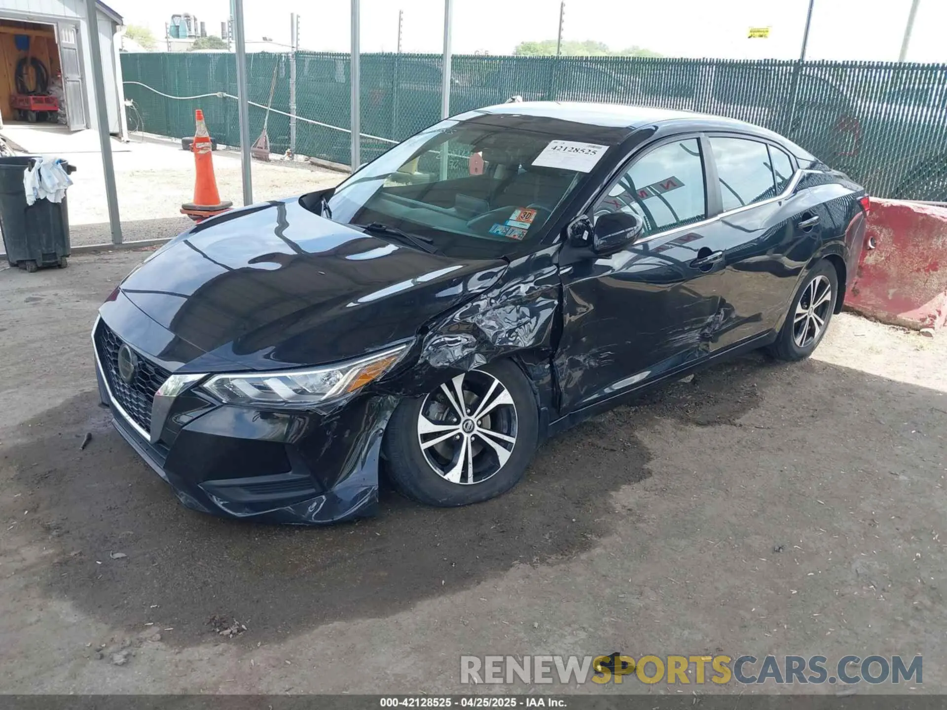 2 Photograph of a damaged car 3N1AB8CV3LY220413 NISSAN SENTRA 2020