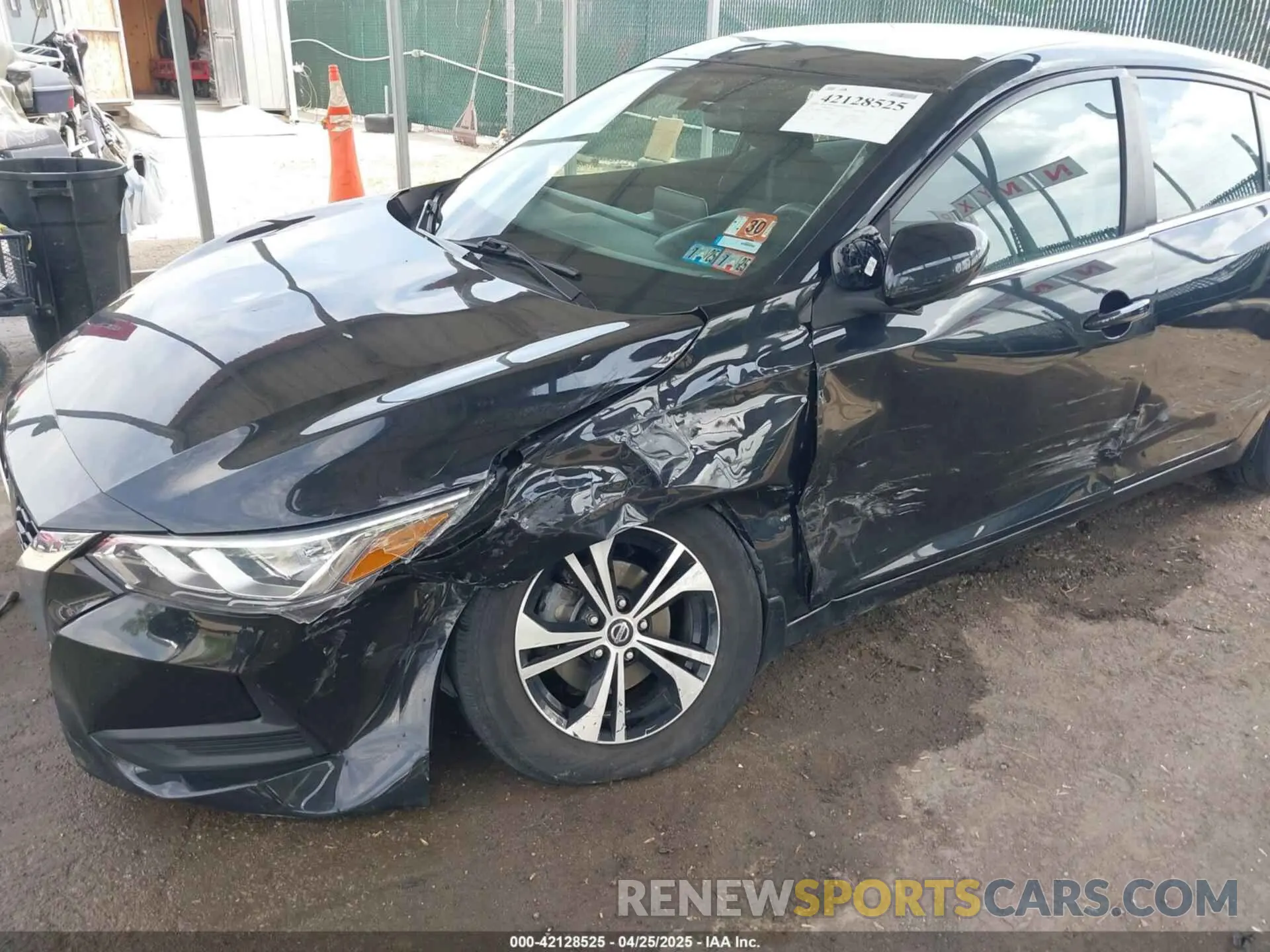 6 Photograph of a damaged car 3N1AB8CV3LY220413 NISSAN SENTRA 2020