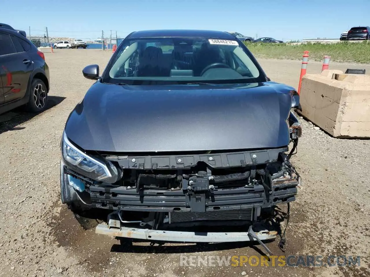 5 Photograph of a damaged car 3N1AB8CV3LY222632 NISSAN SENTRA 2020