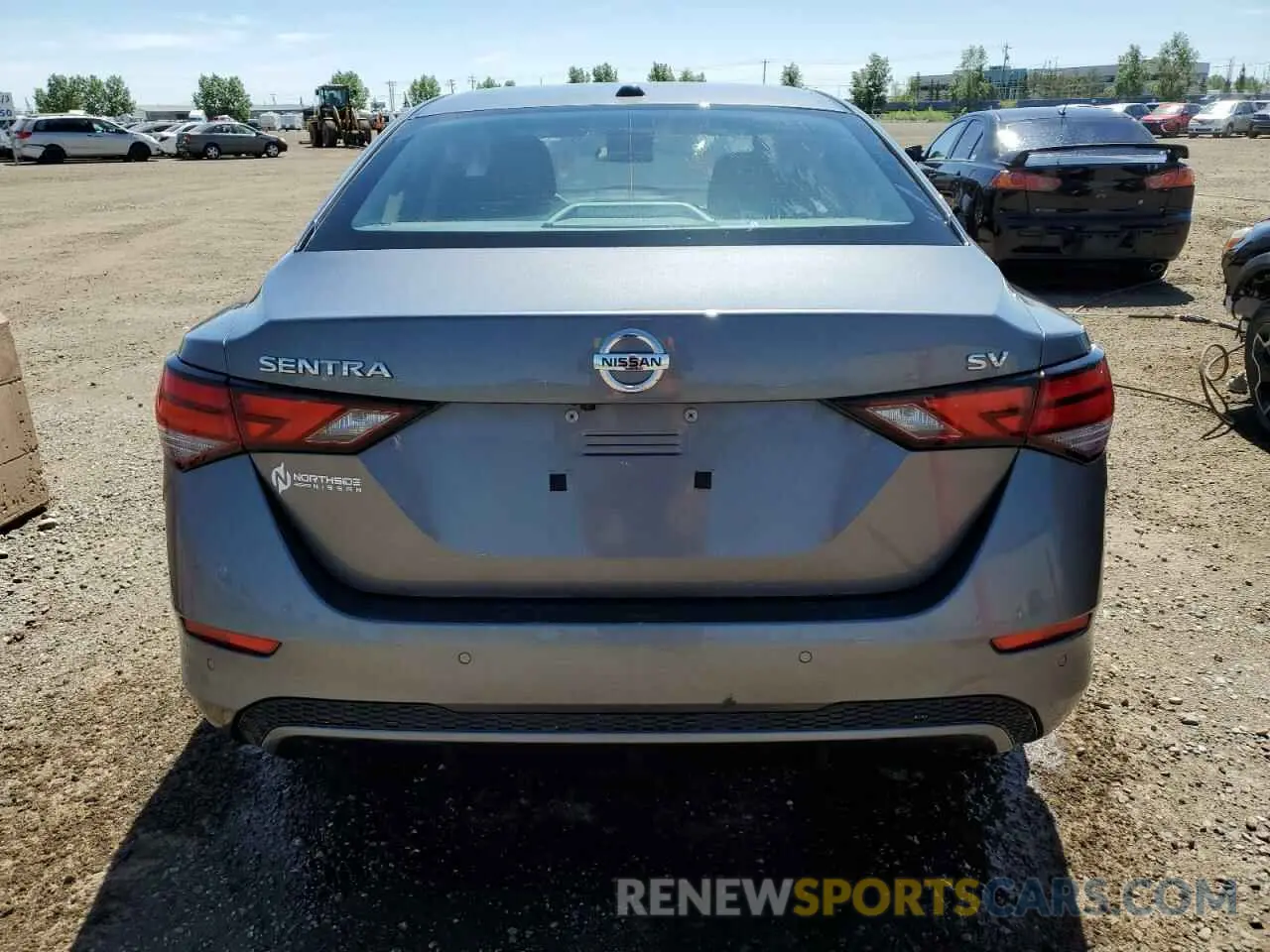 6 Photograph of a damaged car 3N1AB8CV3LY222632 NISSAN SENTRA 2020