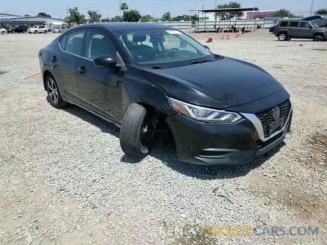 13 Photograph of a damaged car 3N1AB8CV3LY242699 NISSAN SENTRA 2020