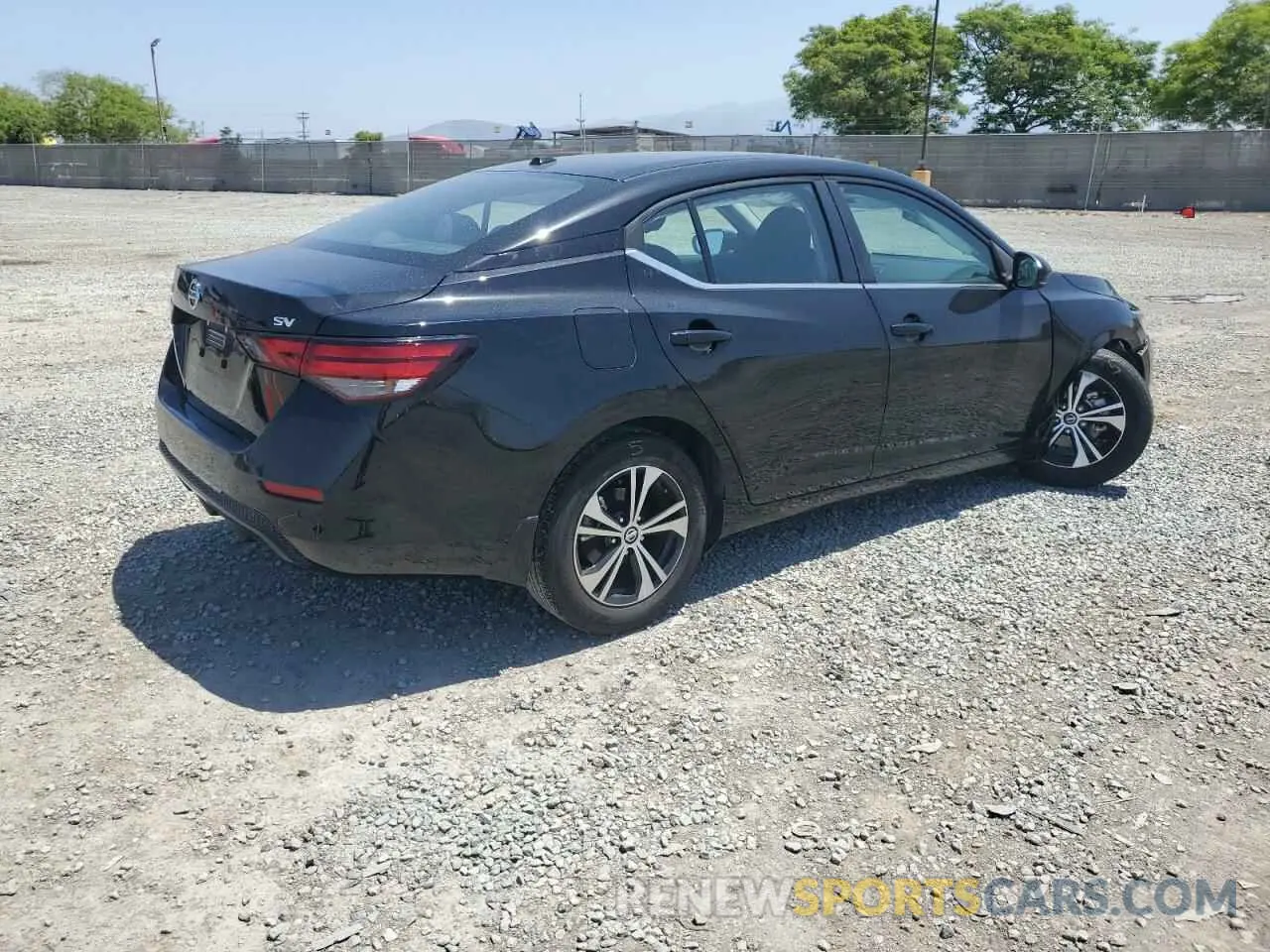 3 Photograph of a damaged car 3N1AB8CV3LY242699 NISSAN SENTRA 2020