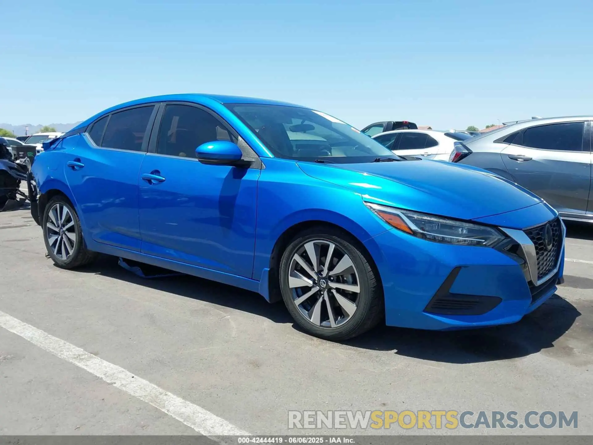 1 Photograph of a damaged car 3N1AB8CV3LY244856 NISSAN SENTRA 2020