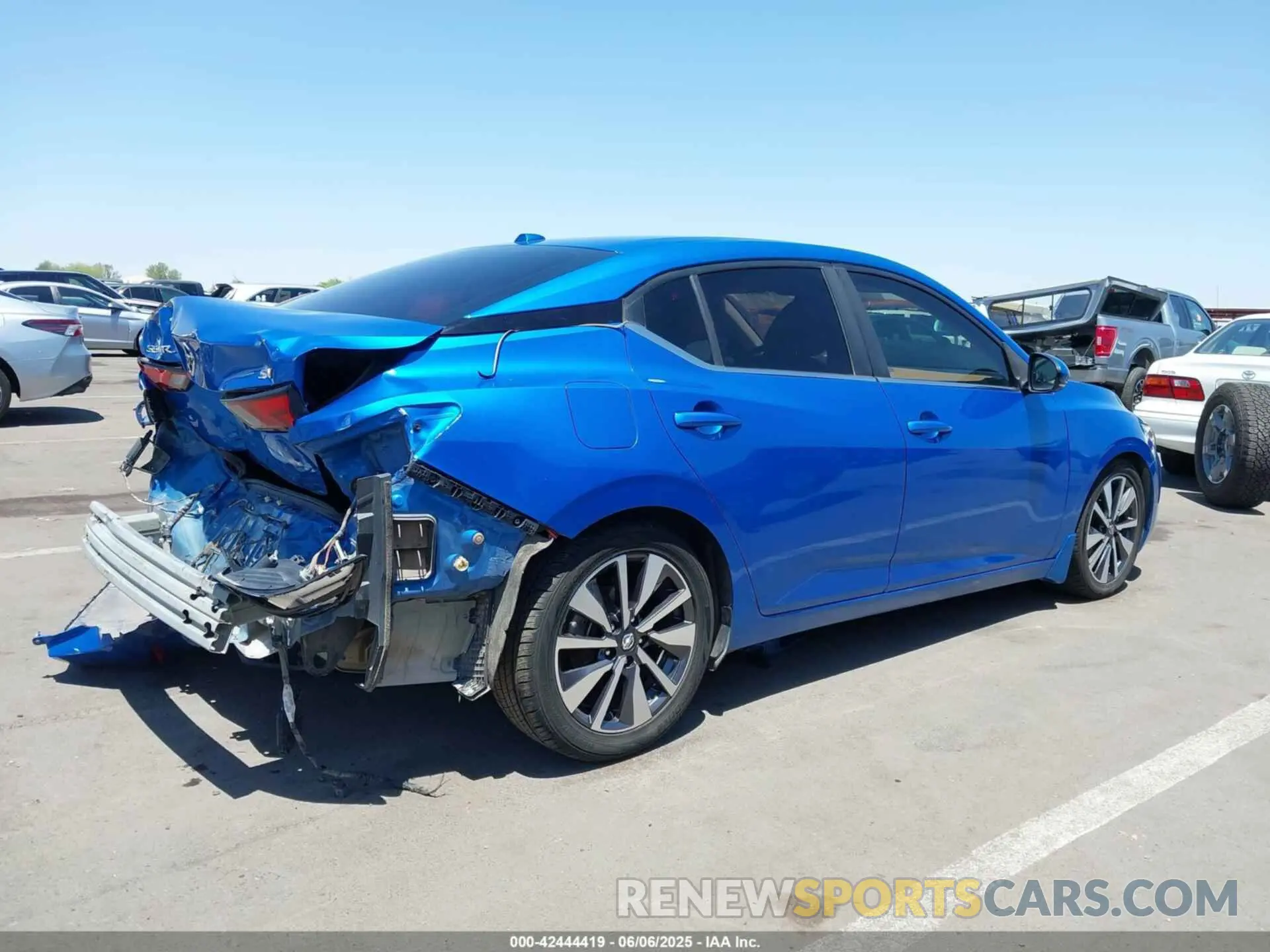 4 Photograph of a damaged car 3N1AB8CV3LY244856 NISSAN SENTRA 2020