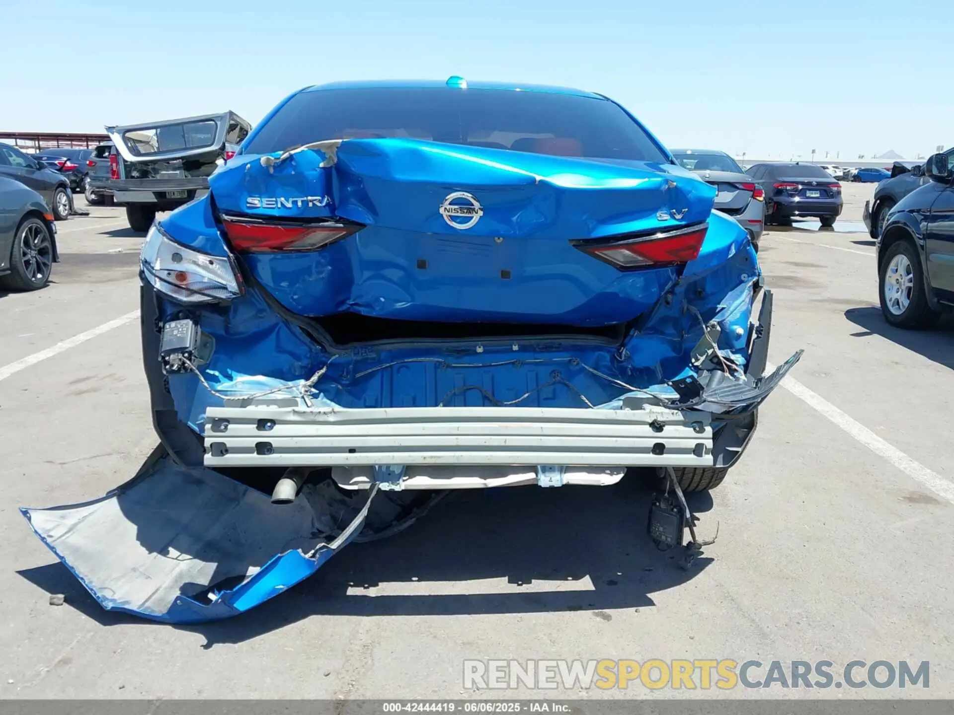 6 Photograph of a damaged car 3N1AB8CV3LY244856 NISSAN SENTRA 2020