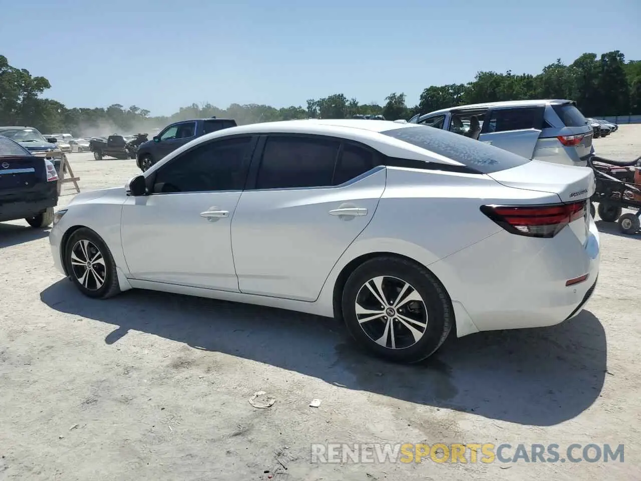 2 Photograph of a damaged car 3N1AB8CV3LY245523 NISSAN SENTRA 2020