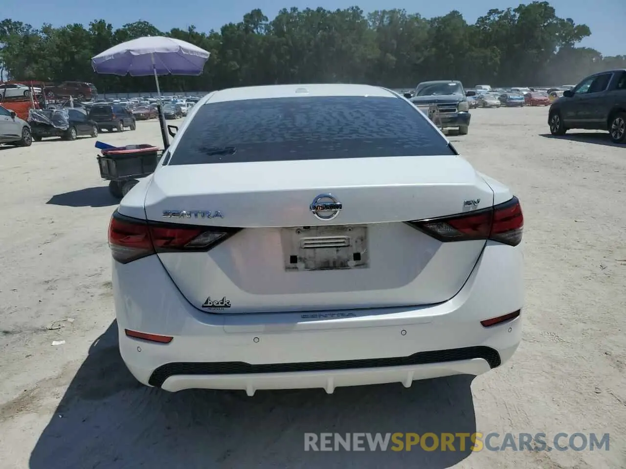 6 Photograph of a damaged car 3N1AB8CV3LY245523 NISSAN SENTRA 2020