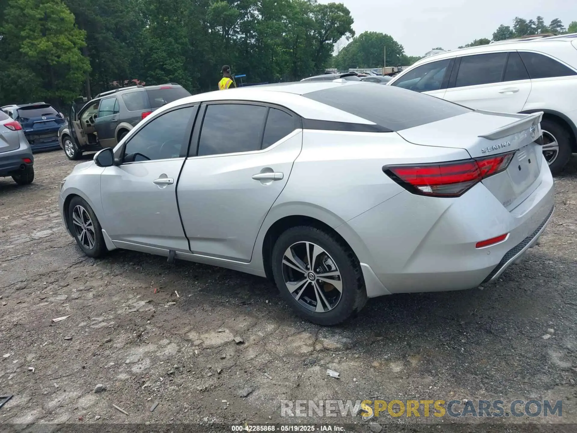 13 Photograph of a damaged car 3N1AB8CV3LY262631 NISSAN SENTRA 2020