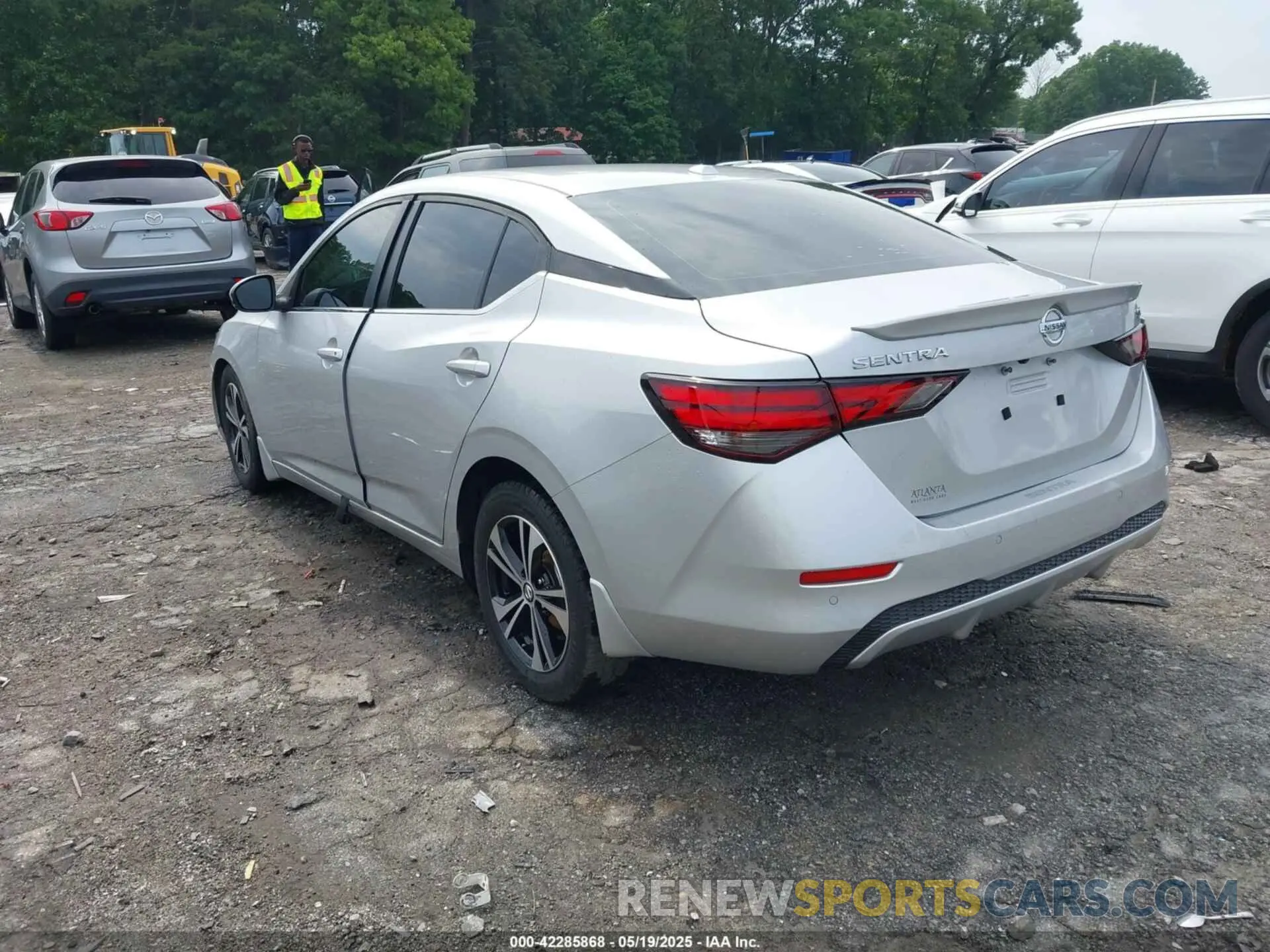 3 Photograph of a damaged car 3N1AB8CV3LY262631 NISSAN SENTRA 2020