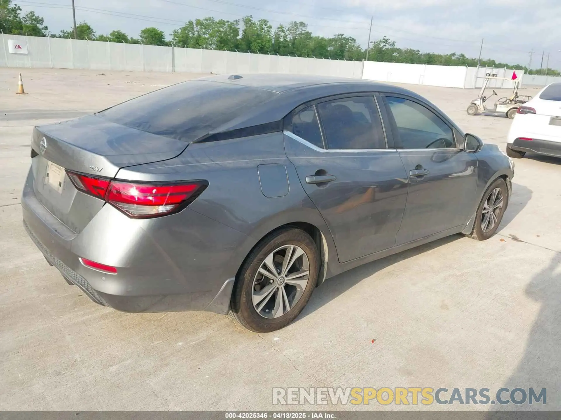 4 Photograph of a damaged car 3N1AB8CV3LY268879 NISSAN SENTRA 2020