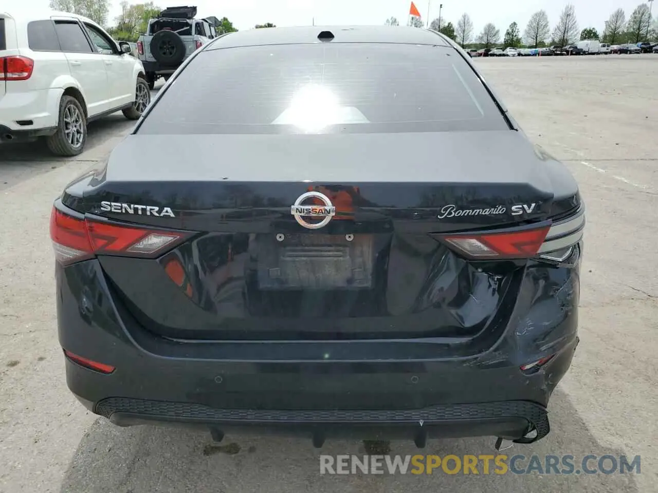 6 Photograph of a damaged car 3N1AB8CV3LY294284 NISSAN SENTRA 2020