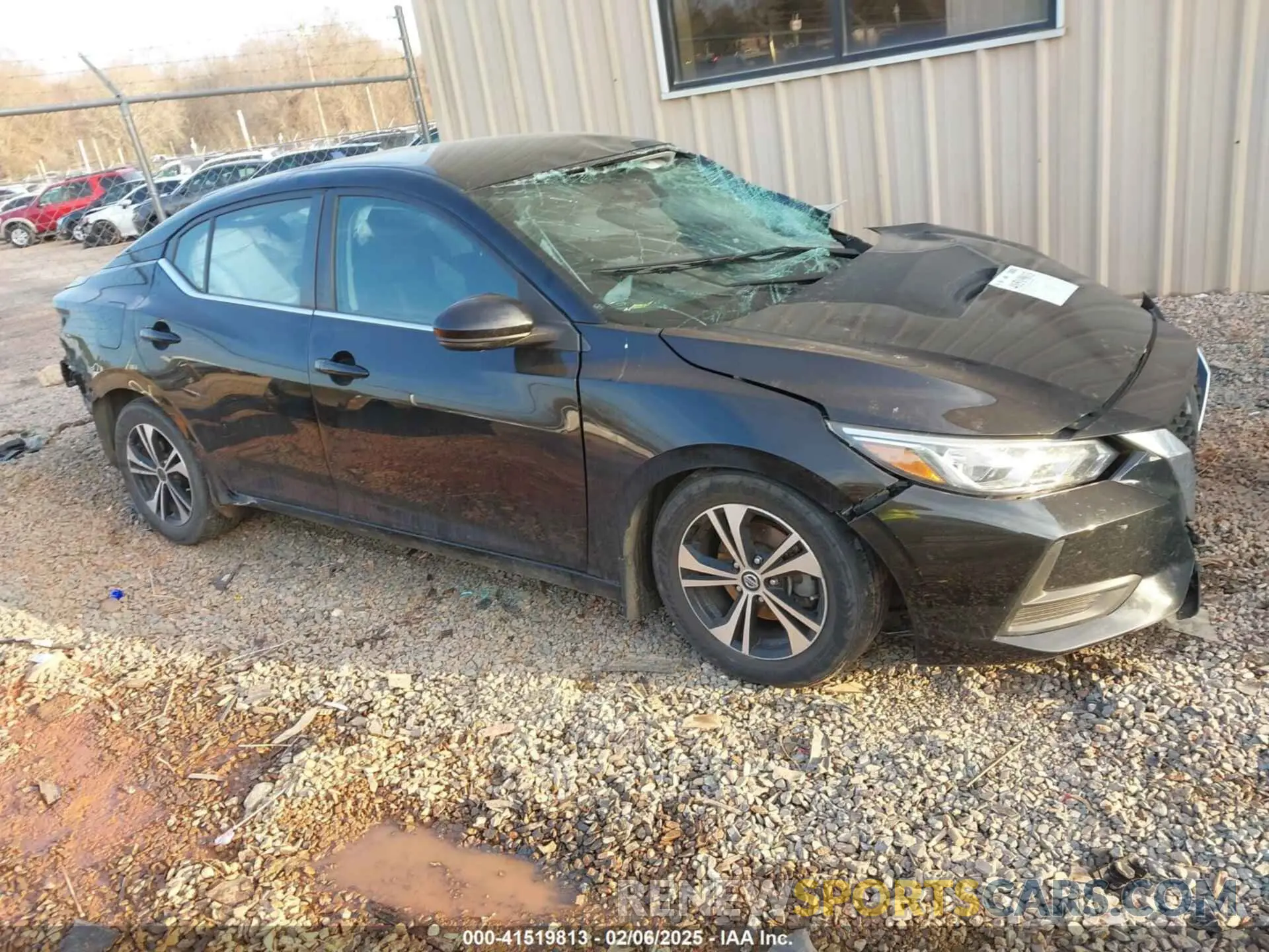 1 Photograph of a damaged car 3N1AB8CV3LY310807 NISSAN SENTRA 2020