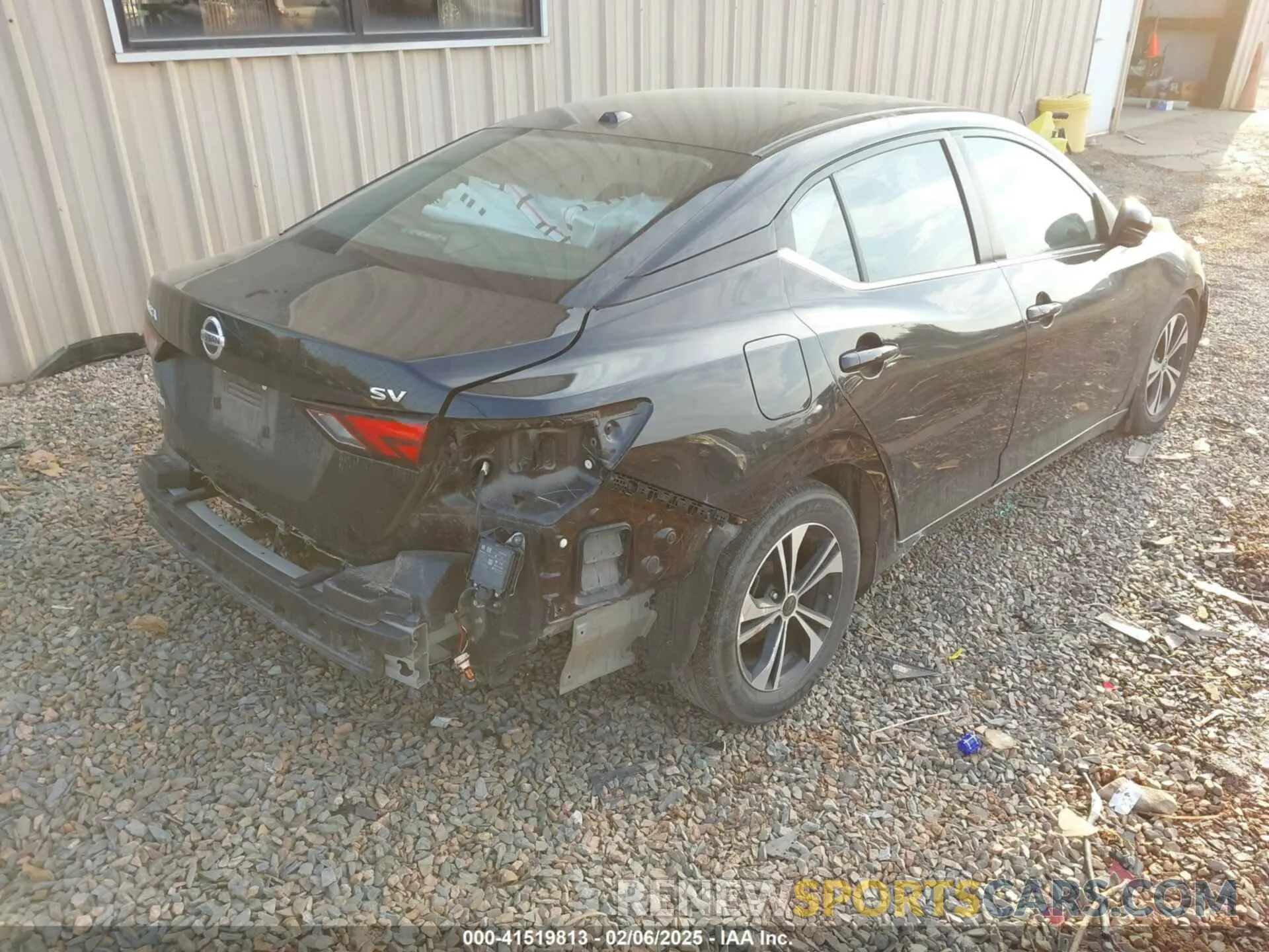 4 Photograph of a damaged car 3N1AB8CV3LY310807 NISSAN SENTRA 2020
