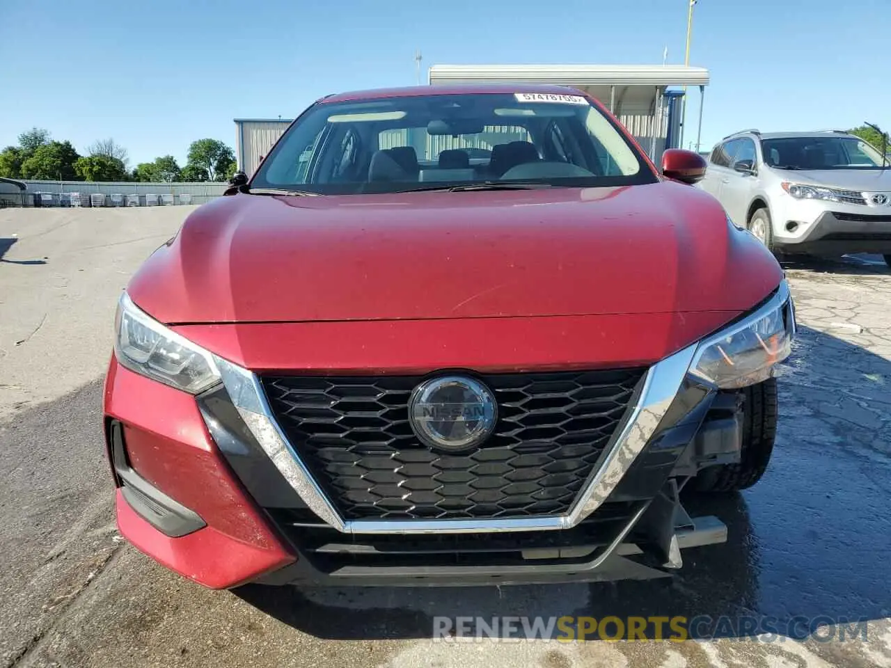 5 Photograph of a damaged car 3N1AB8CV3LY311536 NISSAN SENTRA 2020