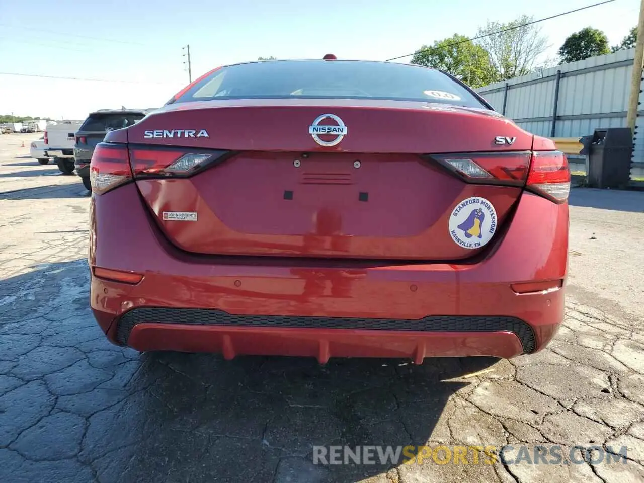 6 Photograph of a damaged car 3N1AB8CV3LY311536 NISSAN SENTRA 2020