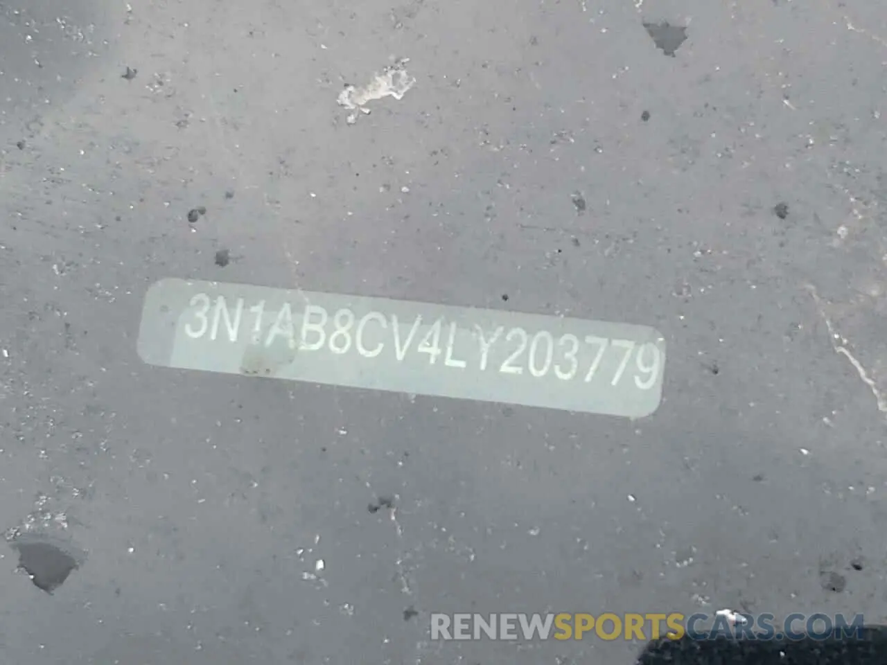 13 Photograph of a damaged car 3N1AB8CV4LY203779 NISSAN SENTRA 2020