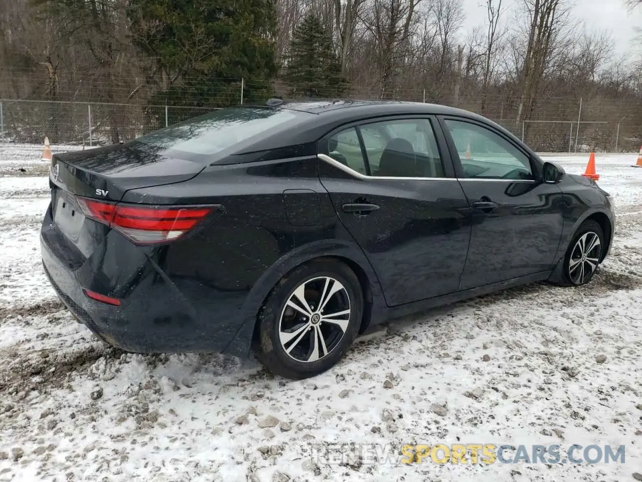 3 Photograph of a damaged car 3N1AB8CV4LY203779 NISSAN SENTRA 2020