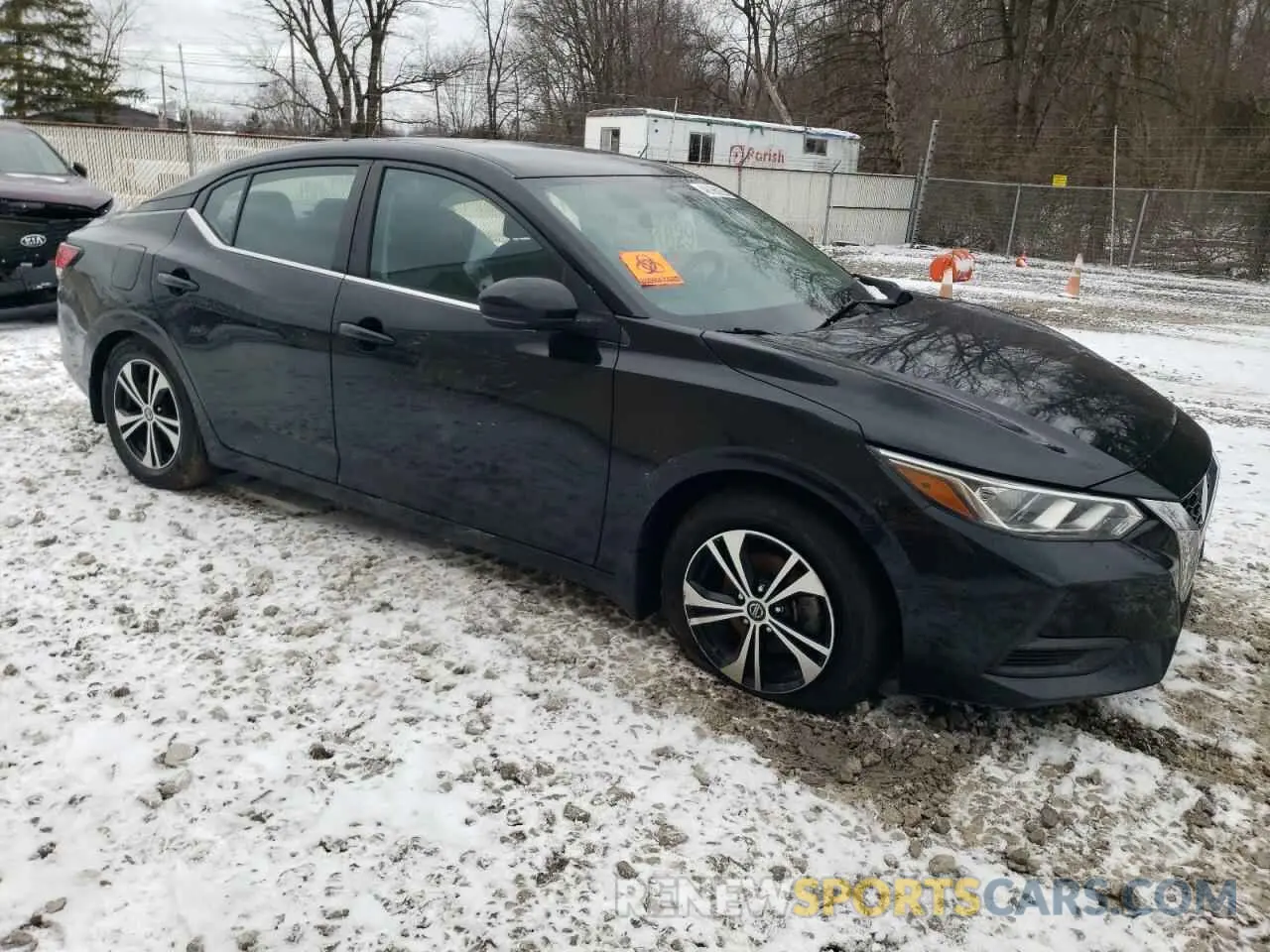 4 Photograph of a damaged car 3N1AB8CV4LY203779 NISSAN SENTRA 2020