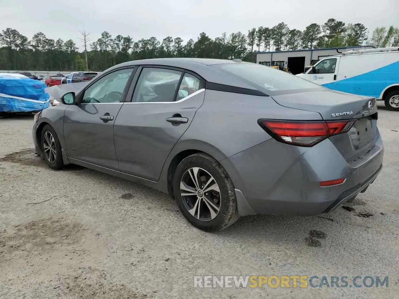 2 Photograph of a damaged car 3N1AB8CV4LY214149 NISSAN SENTRA 2020